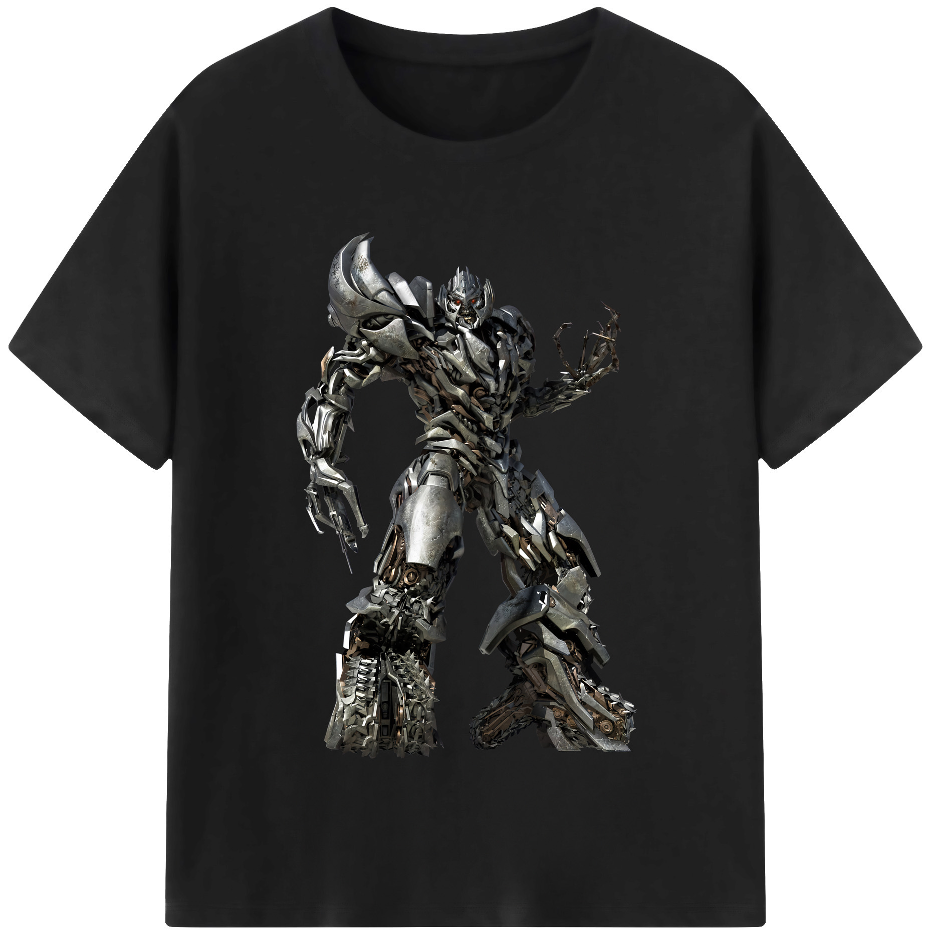 （画像用） Transformers トランスフォーマー 綿100％半袖Tシャツ（フロントプリント）