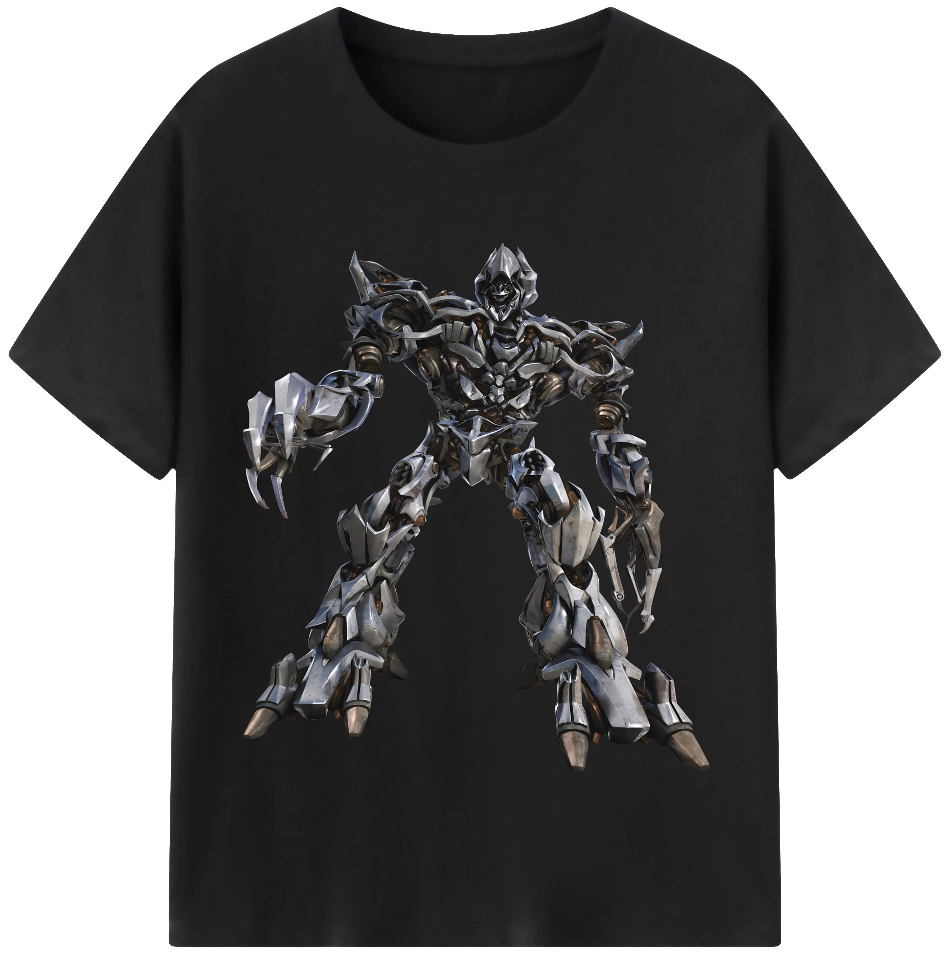 （画像用） Transformers トランスフォーマー 綿100％半袖Tシャツ（フロントプリント）