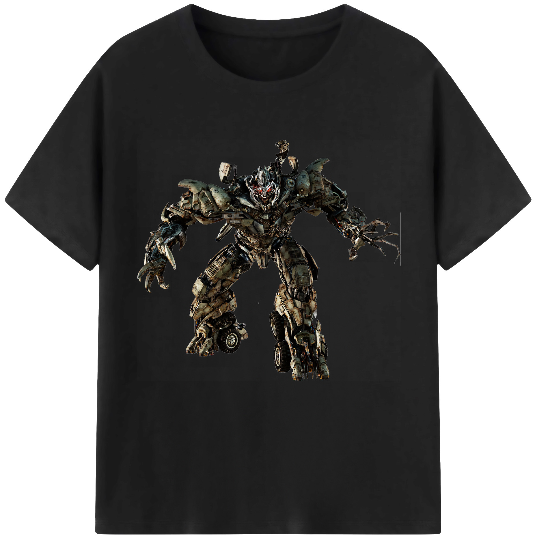 （画像用） Transformers トランスフォーマー 綿100％半袖Tシャツ（フロントプリント）