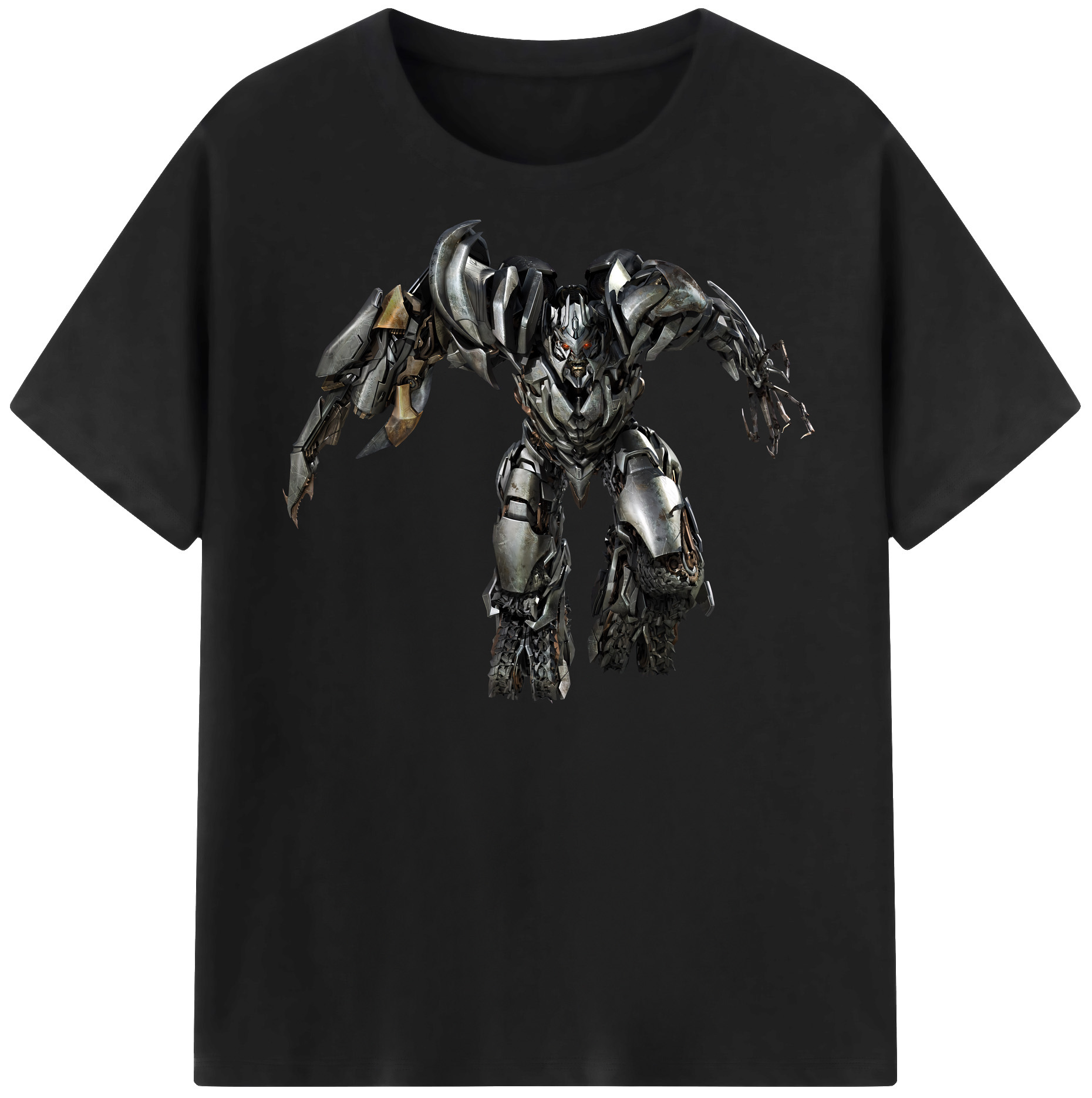 （画像用） Transformers トランスフォーマー 綿100％半袖Tシャツ（フロントプリント）