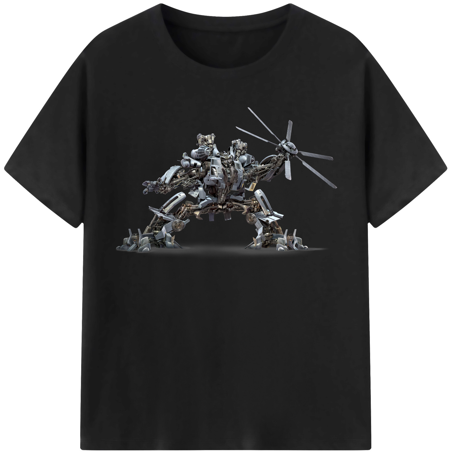 （画像用） Transformers トランスフォーマー 綿100％半袖Tシャツ（フロントプリント）
