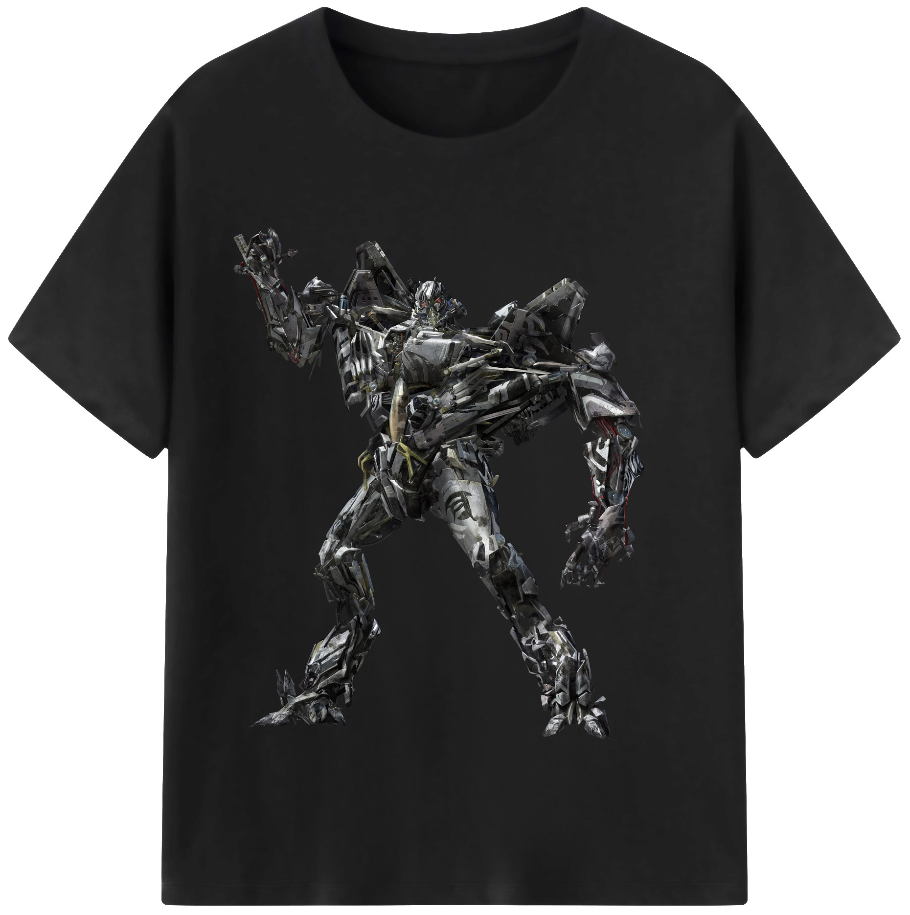 （画像用） Transformers トランスフォーマー 綿100％半袖Tシャツ（フロントプリント）