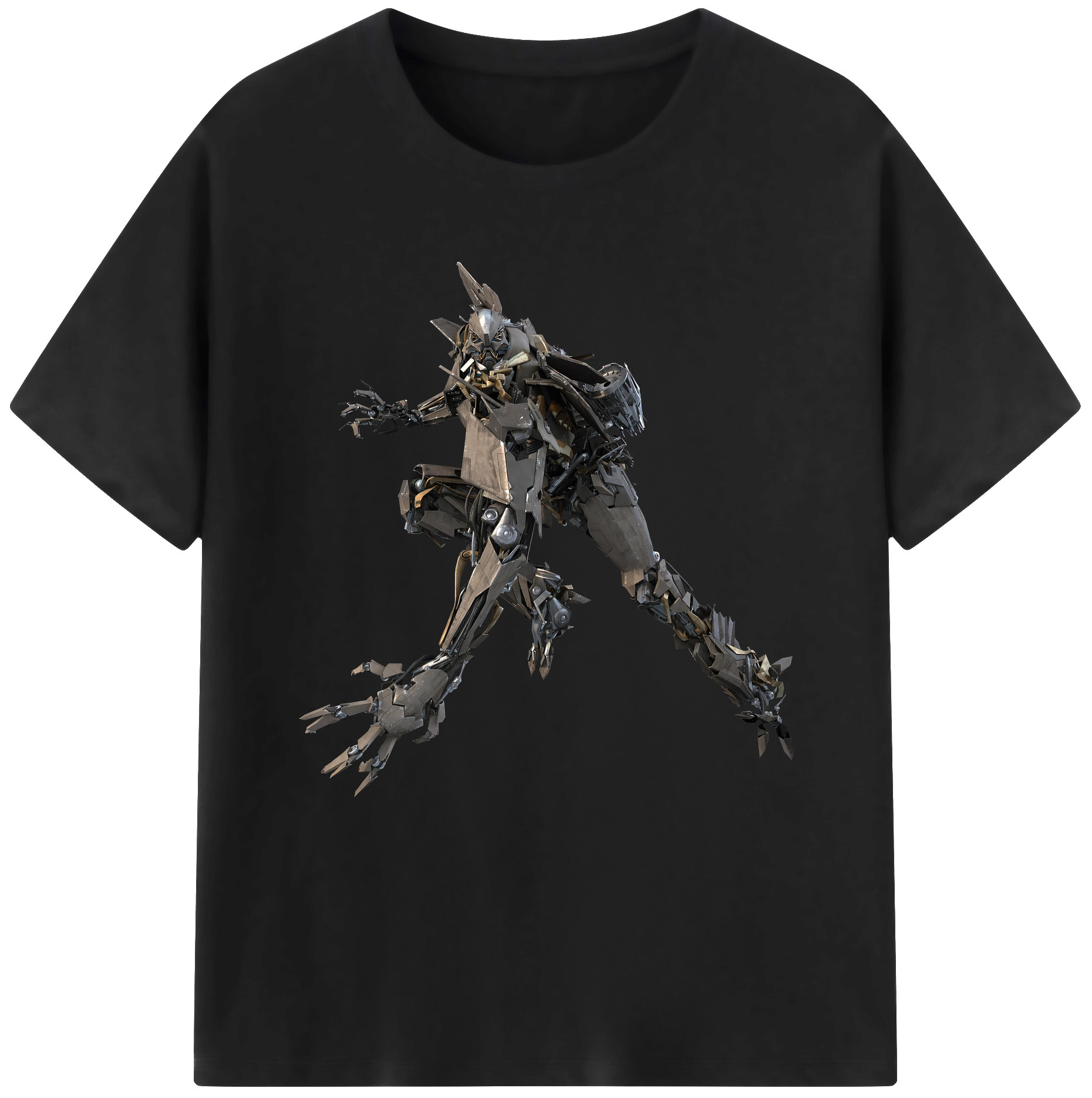 （画像用） Transformers トランスフォーマー 綿100％半袖Tシャツ（フロントプリント）