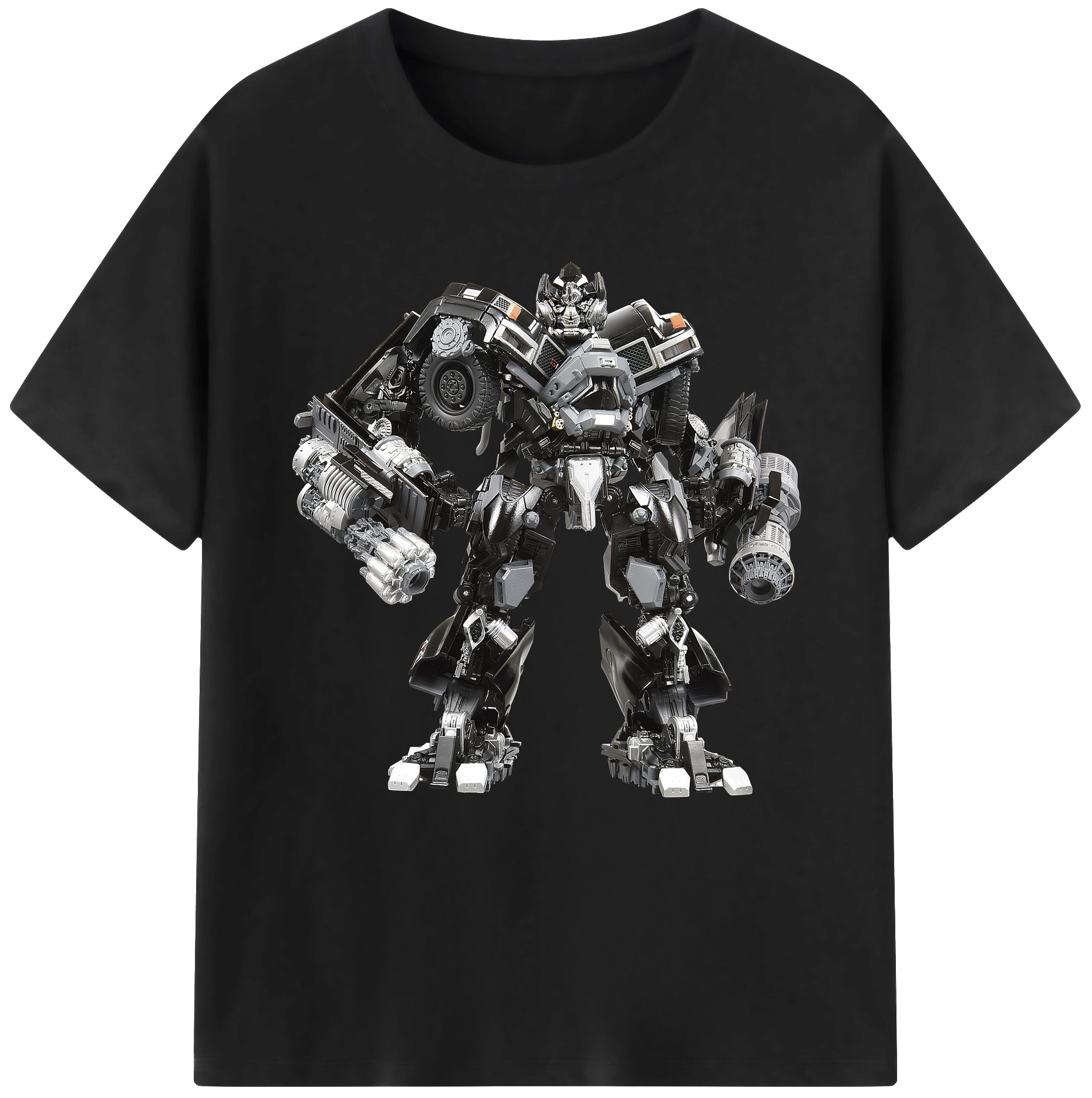 （画像用） Transformers トランスフォーマー 綿100％半袖Tシャツ（フロントプリント）