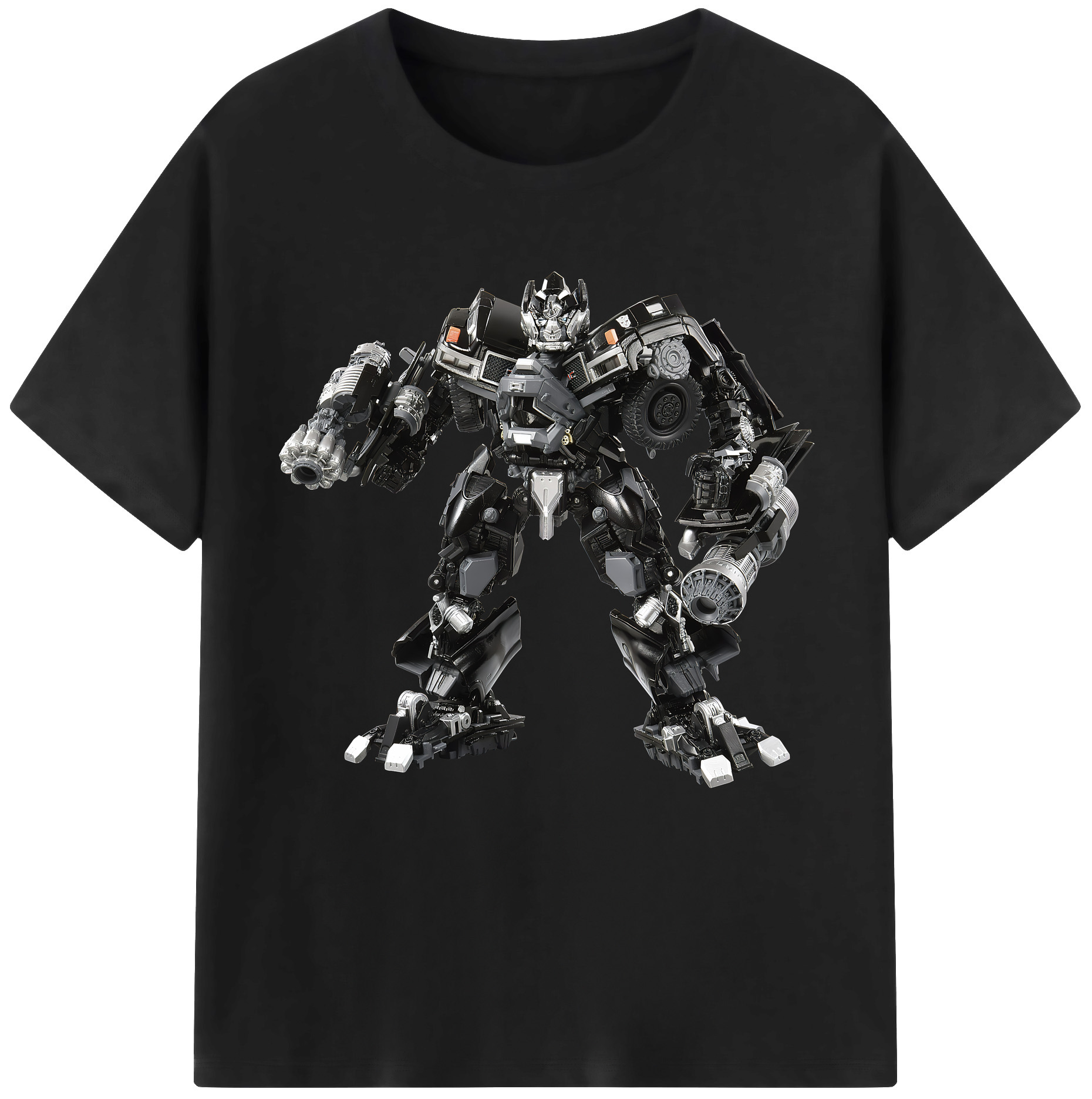 （画像用） Transformers トランスフォーマー 綿100％半袖Tシャツ（フロントプリント）