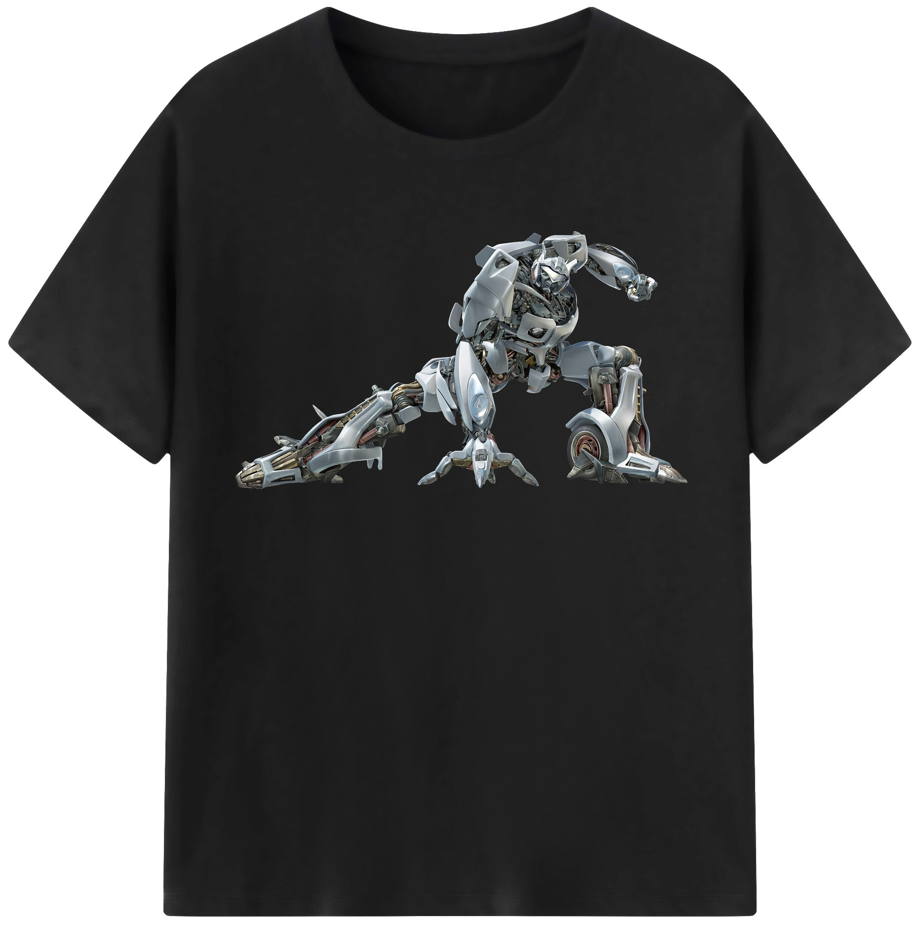 （画像用） Transformers トランスフォーマー 綿100％半袖Tシャツ（フロントプリント）