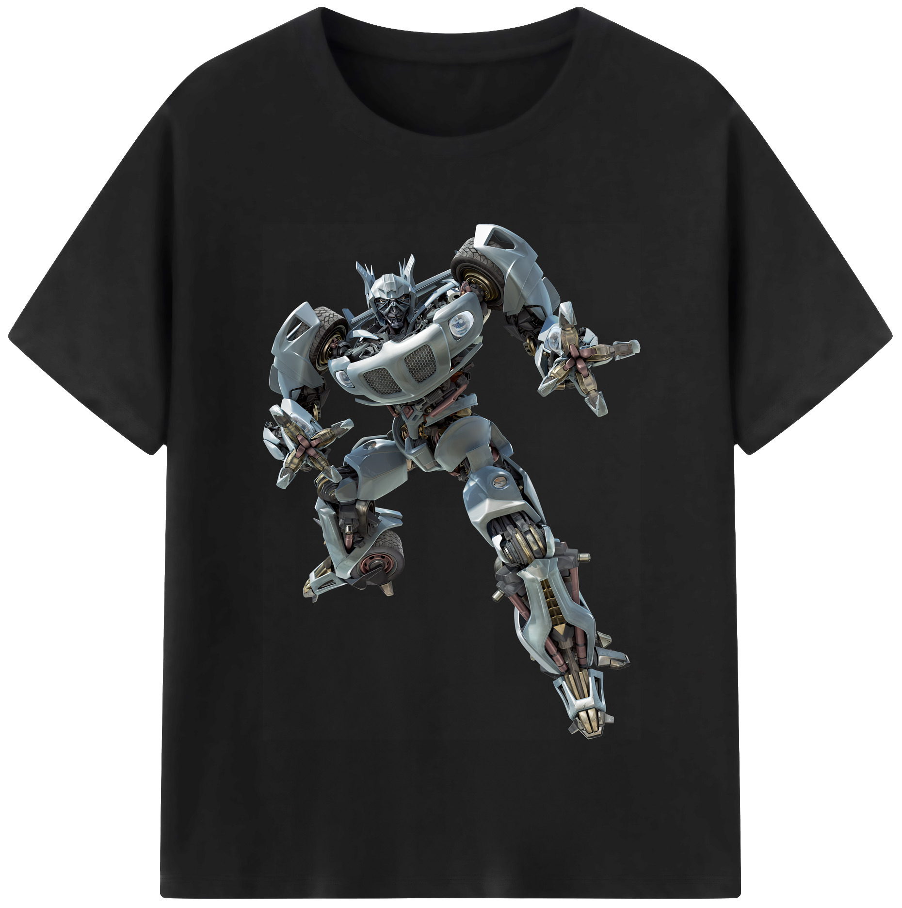 （画像用） Transformers トランスフォーマー 綿100％半袖Tシャツ（フロントプリント）