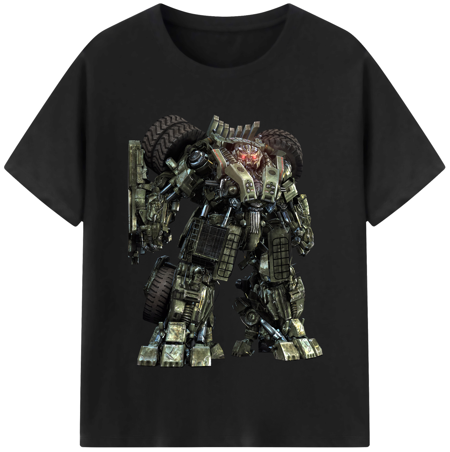 （画像用） Transformers トランスフォーマー 綿100％半袖Tシャツ（フロントプリント）