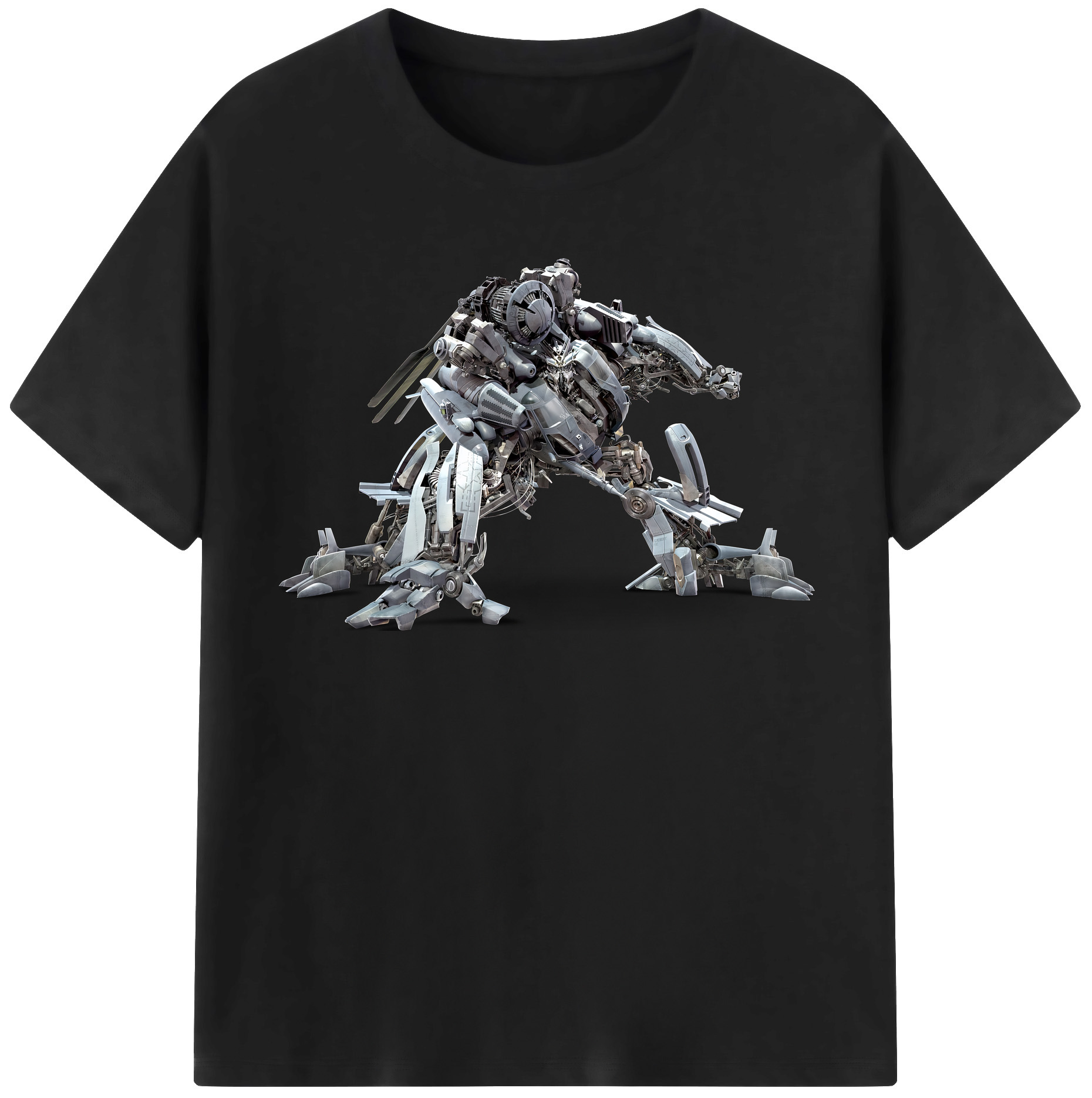 （画像用） Transformers トランスフォーマー 綿100％半袖Tシャツ（フロントプリント）
