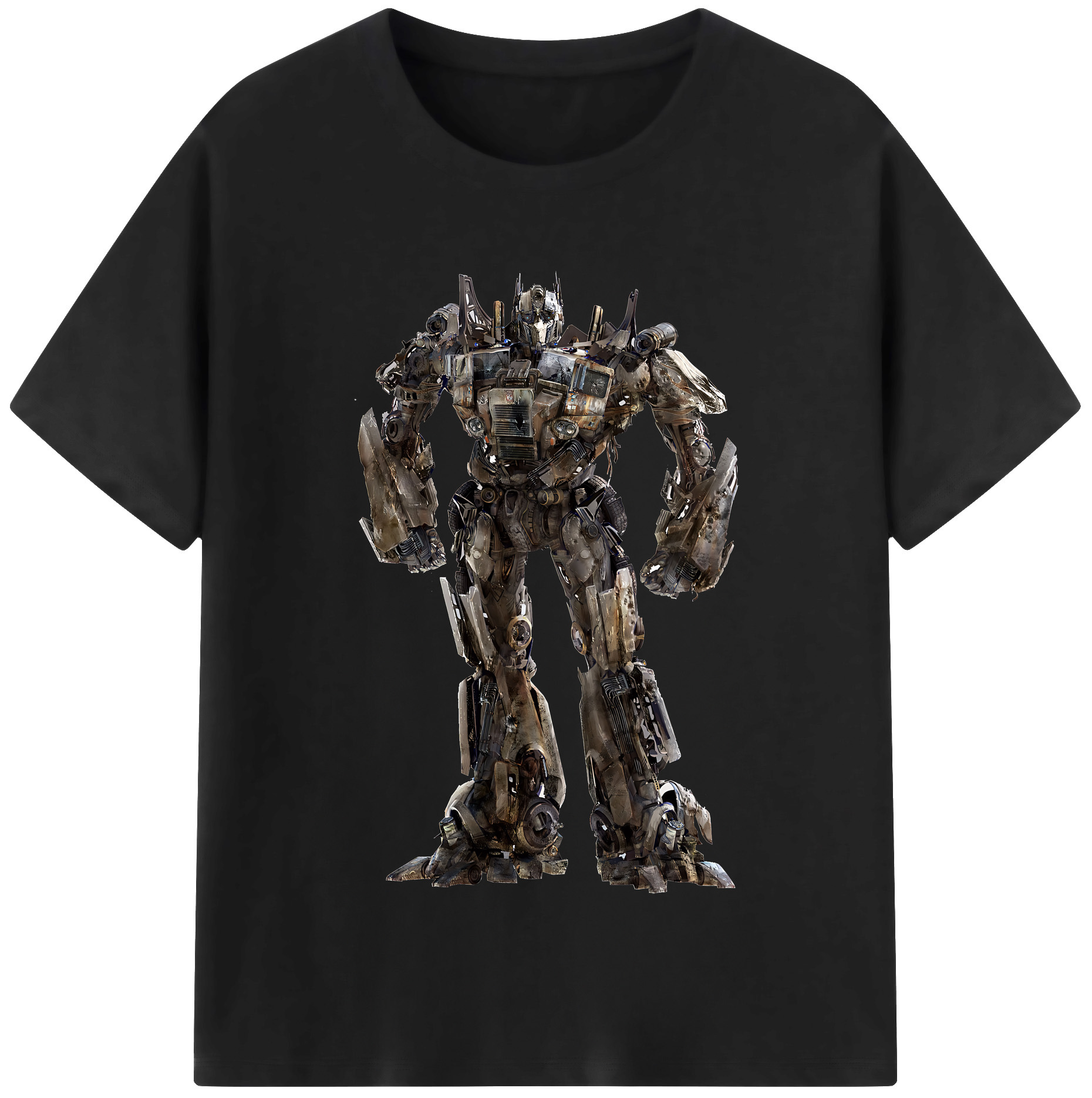 （画像用） Transformers トランスフォーマー 綿100％半袖Tシャツ（フロントプリント）