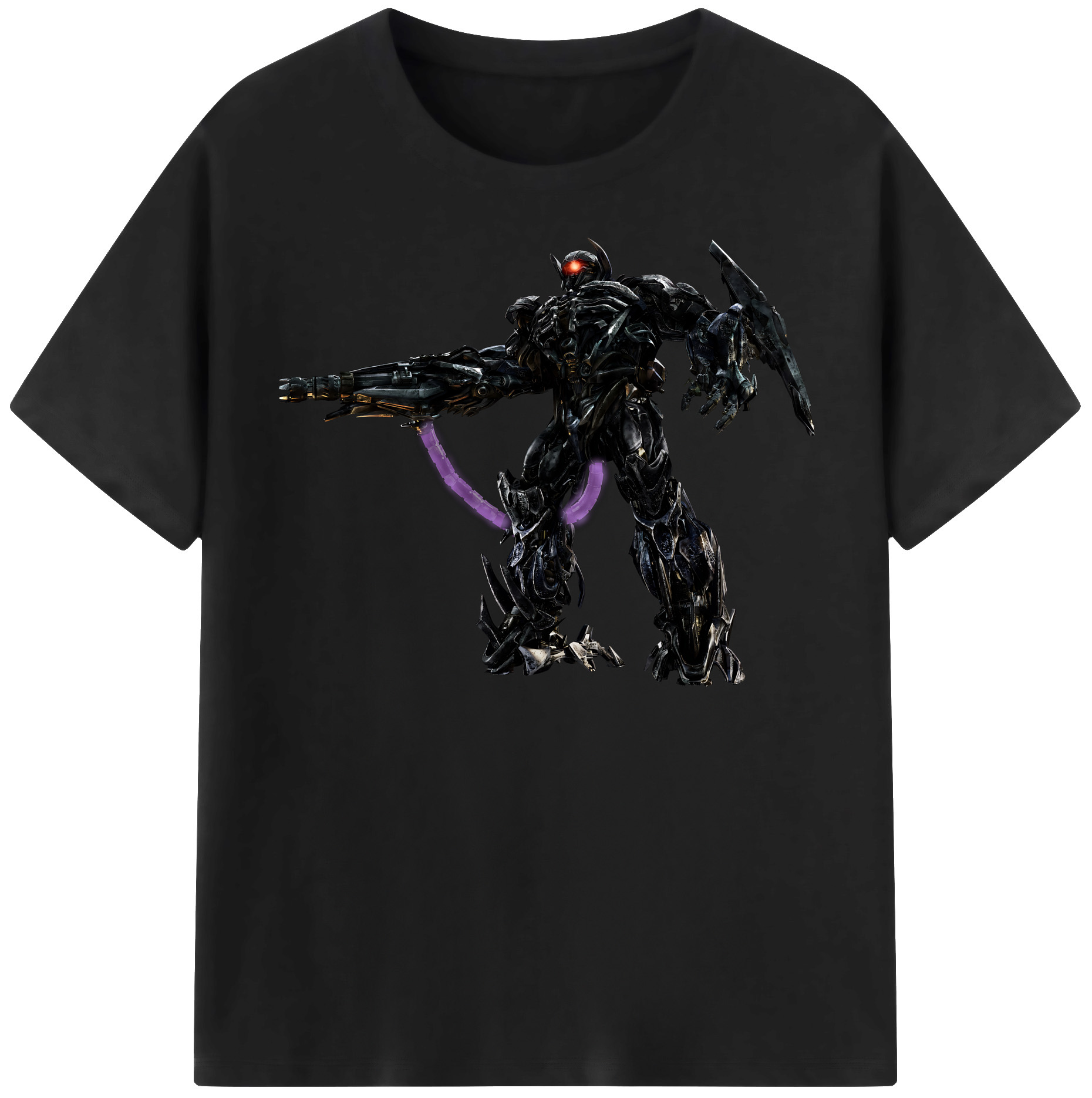 （画像用） Transformers トランスフォーマー 綿100％半袖Tシャツ（フロントプリント）