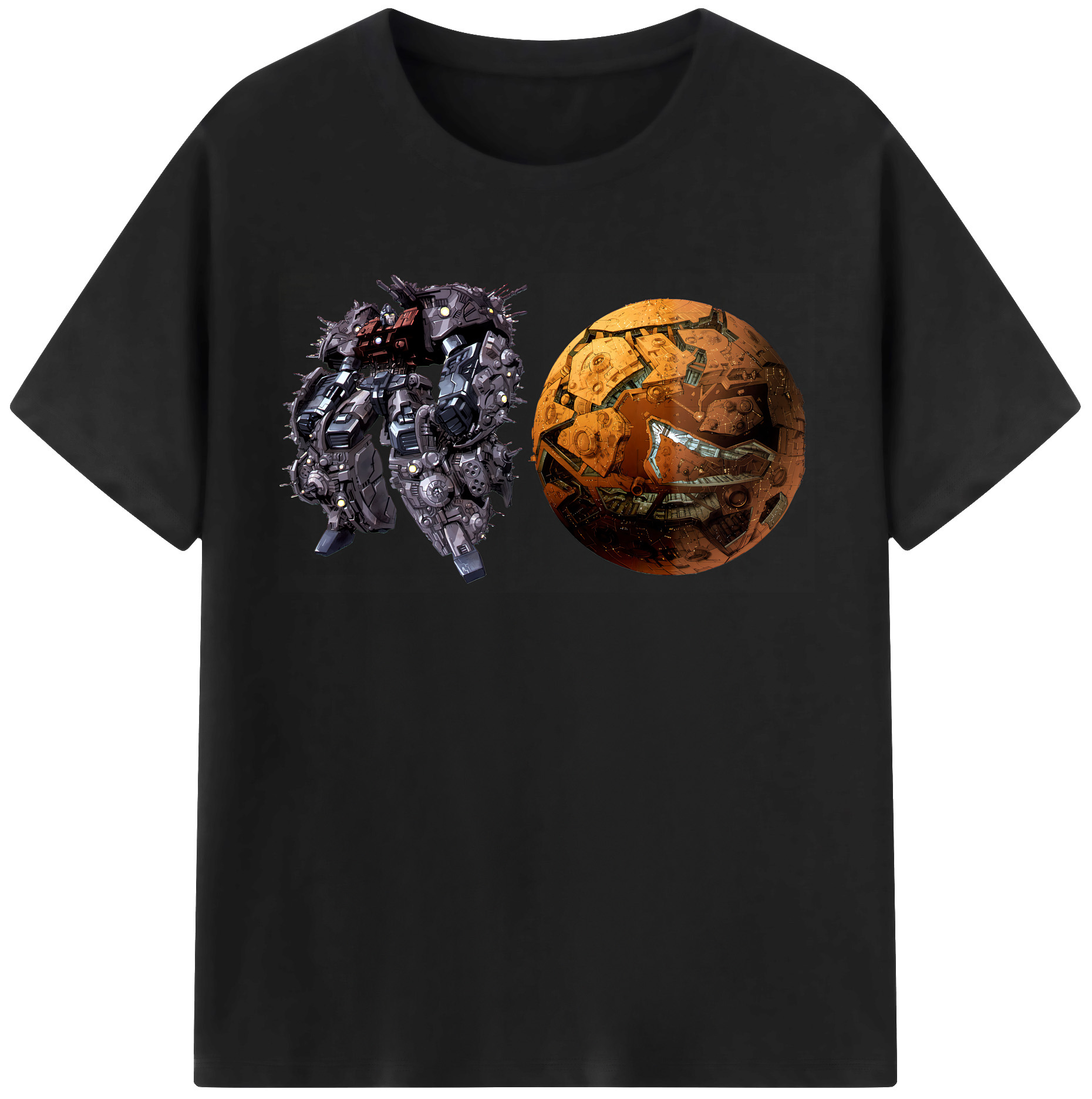 （画像用） Transformers トランスフォーマー 綿100％半袖Tシャツ（フロントプリント）