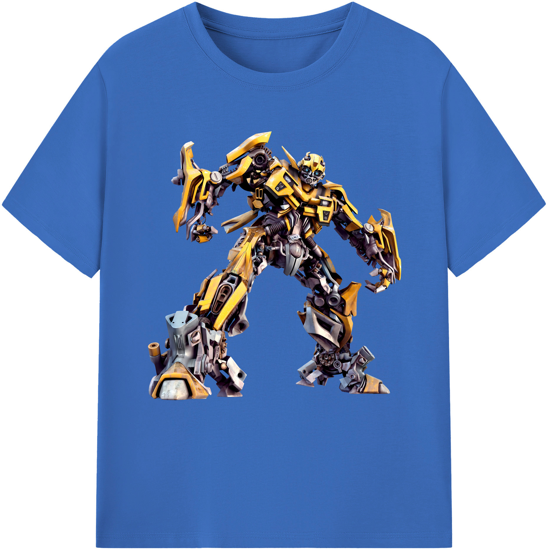 （画像用） Transformers トランスフォーマー 綿100％半袖Tシャツ（フロントプリント）