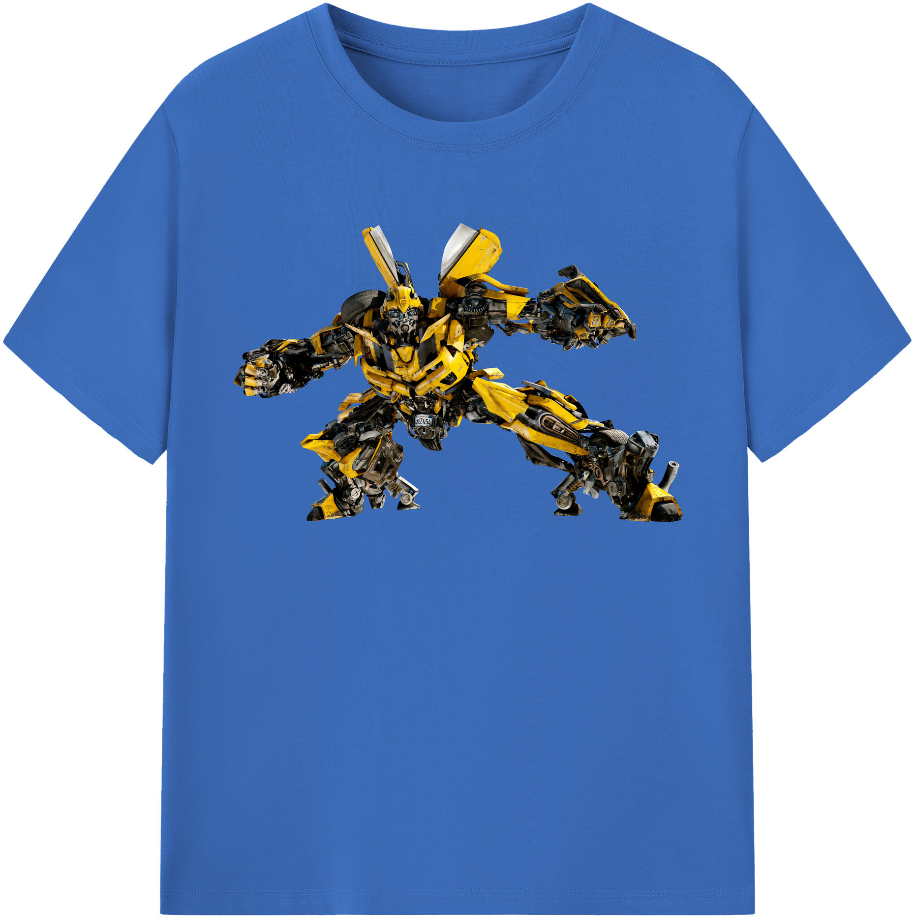 （画像用） Transformers トランスフォーマー 綿100％半袖Tシャツ（フロントプリント）