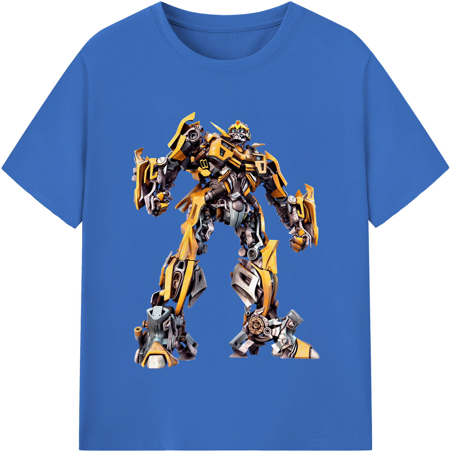 （画像用） Transformers トランスフォーマー 綿100％半袖Tシャツ（フロントプリント）
