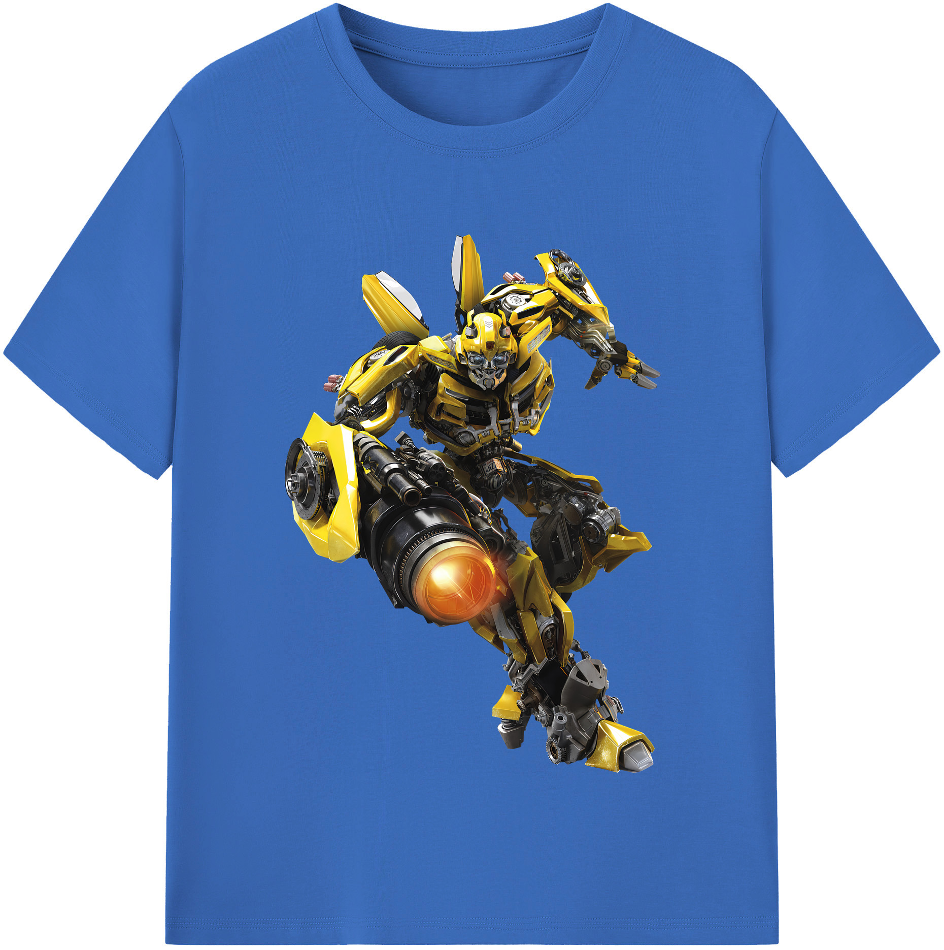 （画像用） Transformers トランスフォーマー 綿100％半袖Tシャツ（フロントプリント）