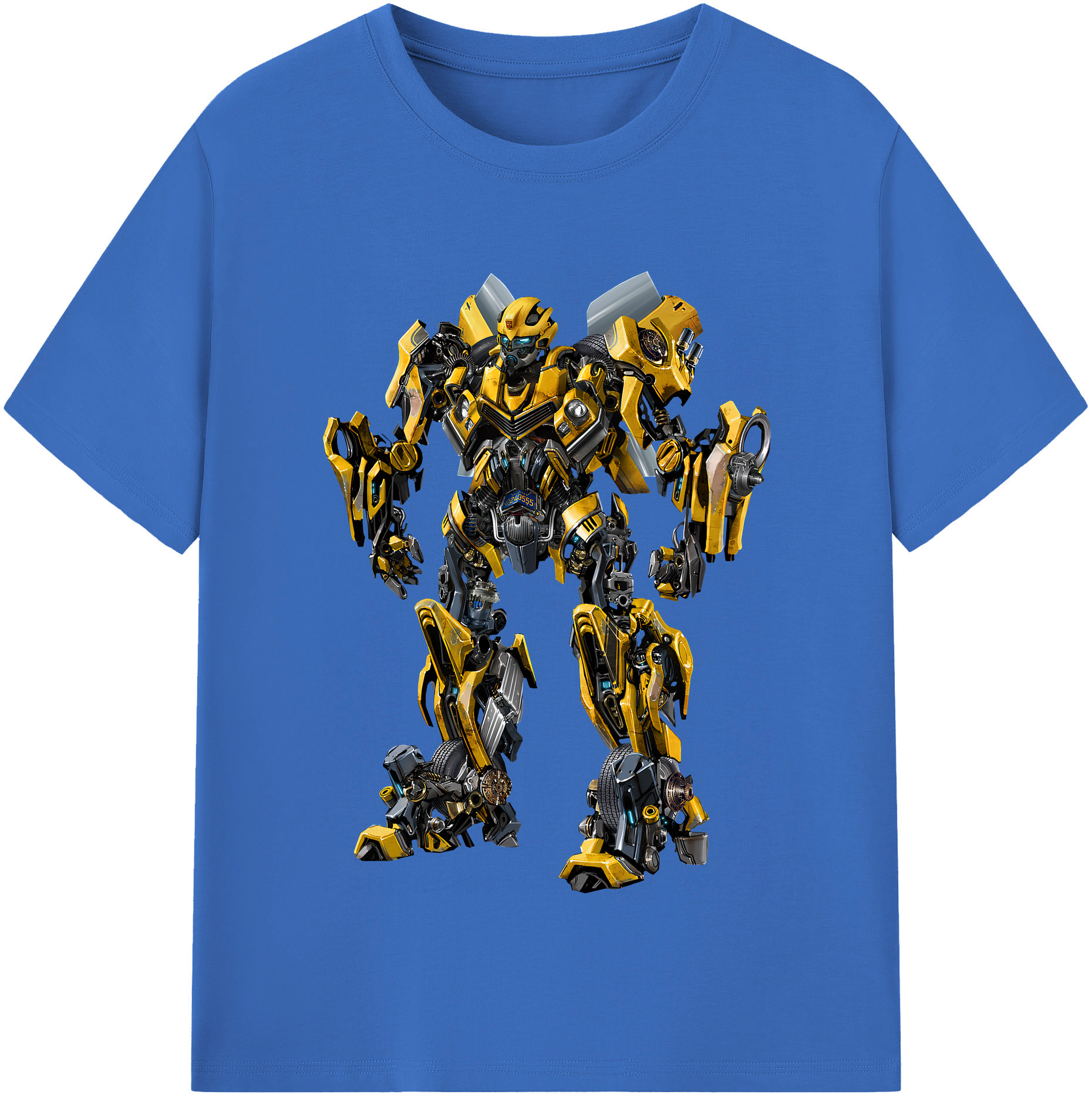 （画像用） Transformers トランスフォーマー 綿100％半袖Tシャツ（フロントプリント）
