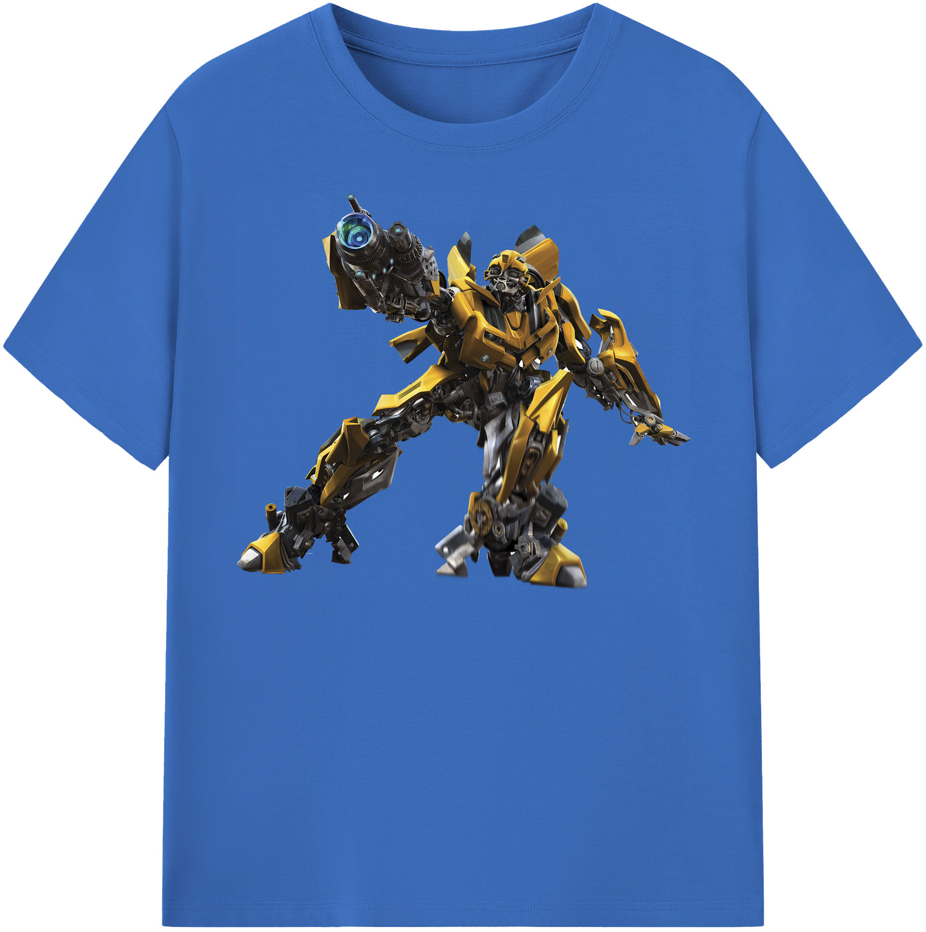 （画像用） Transformers トランスフォーマー 綿100％半袖Tシャツ（フロントプリント）