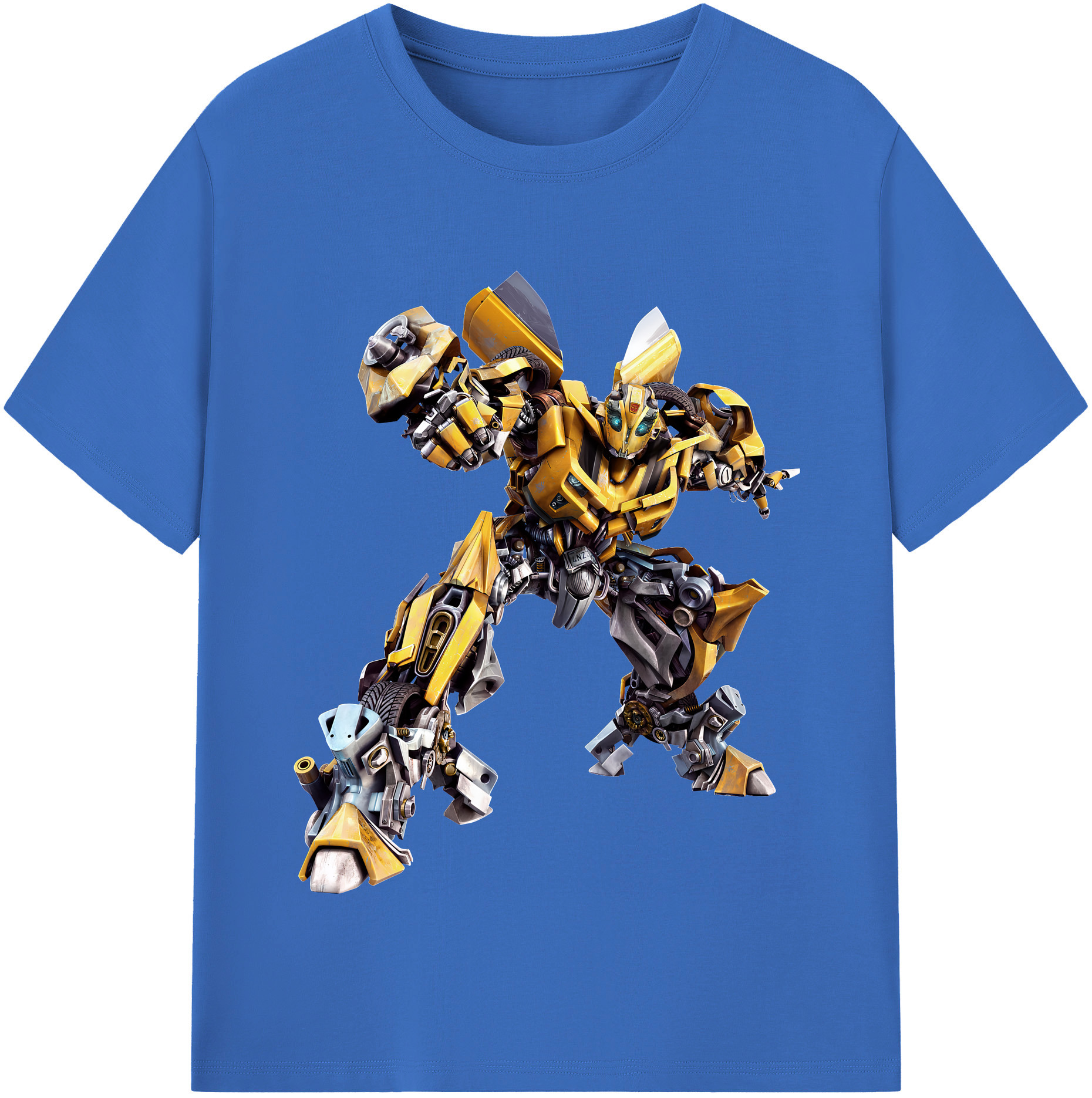 （画像用） Transformers トランスフォーマー 綿100％半袖Tシャツ（フロントプリント）