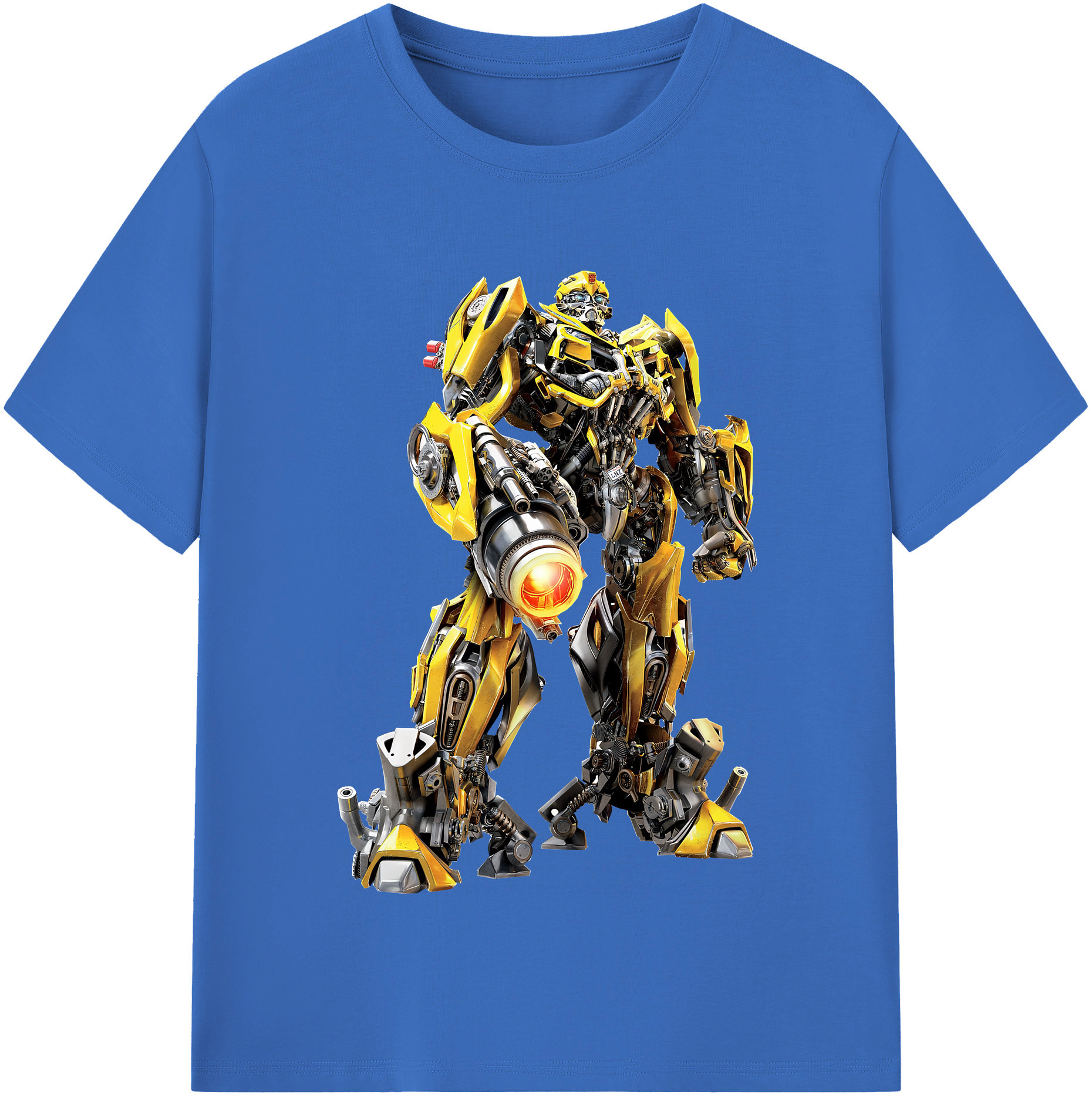 （画像用） Transformers トランスフォーマー 綿100％半袖Tシャツ（フロントプリント）