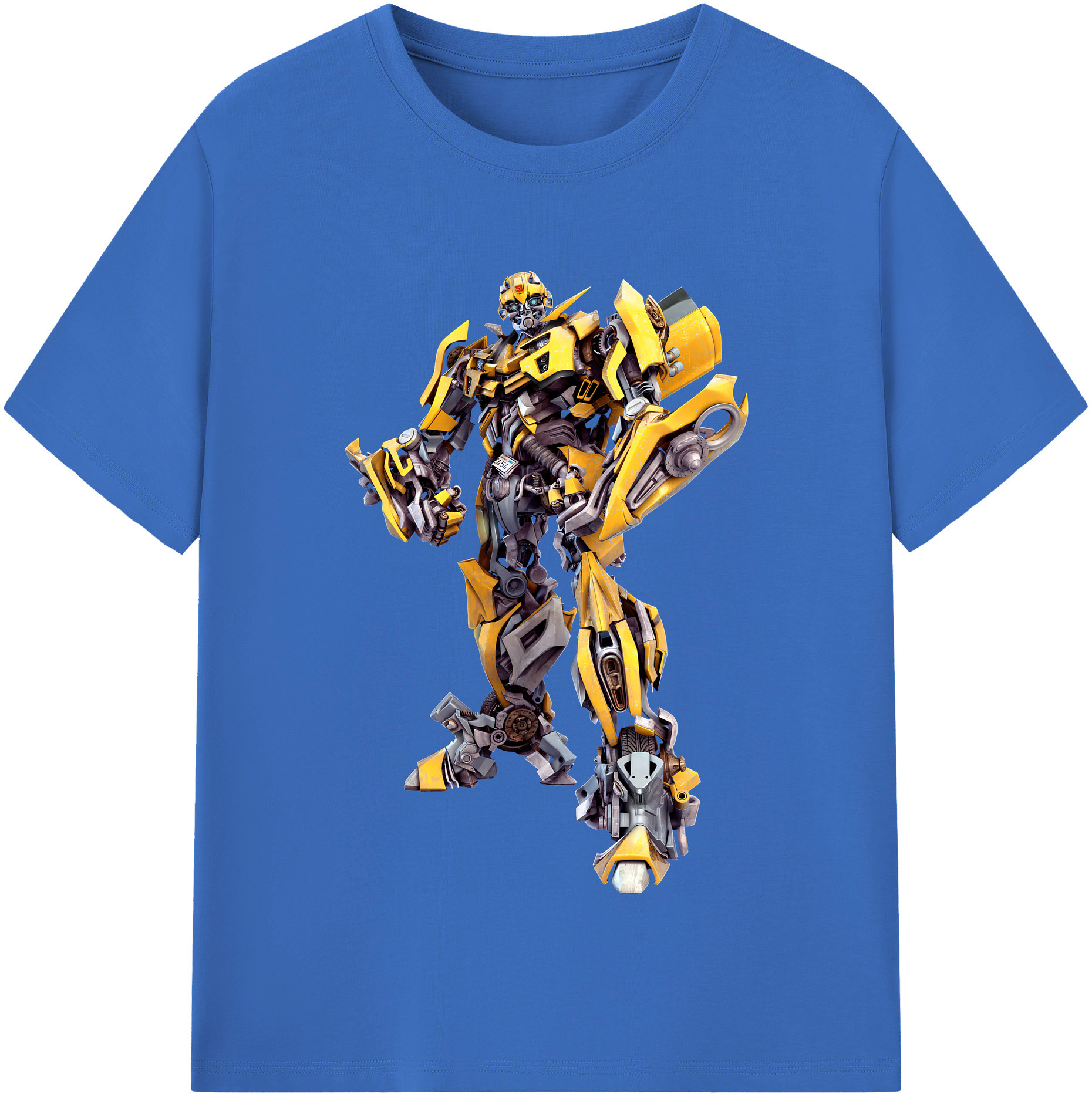 （画像用） Transformers トランスフォーマー 綿100％半袖Tシャツ（フロントプリント）