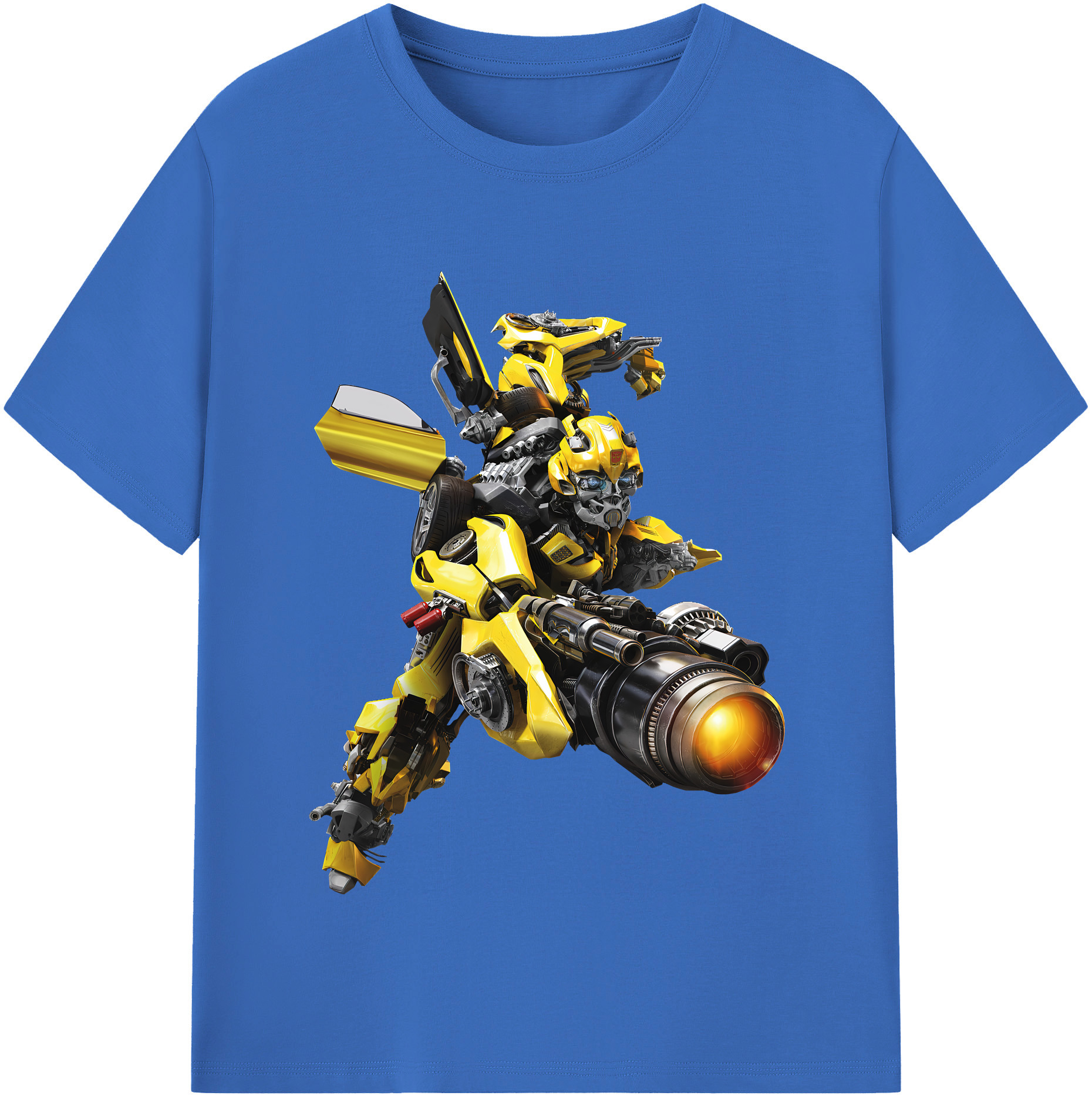 （画像用） Transformers トランスフォーマー 綿100％半袖Tシャツ（フロントプリント）