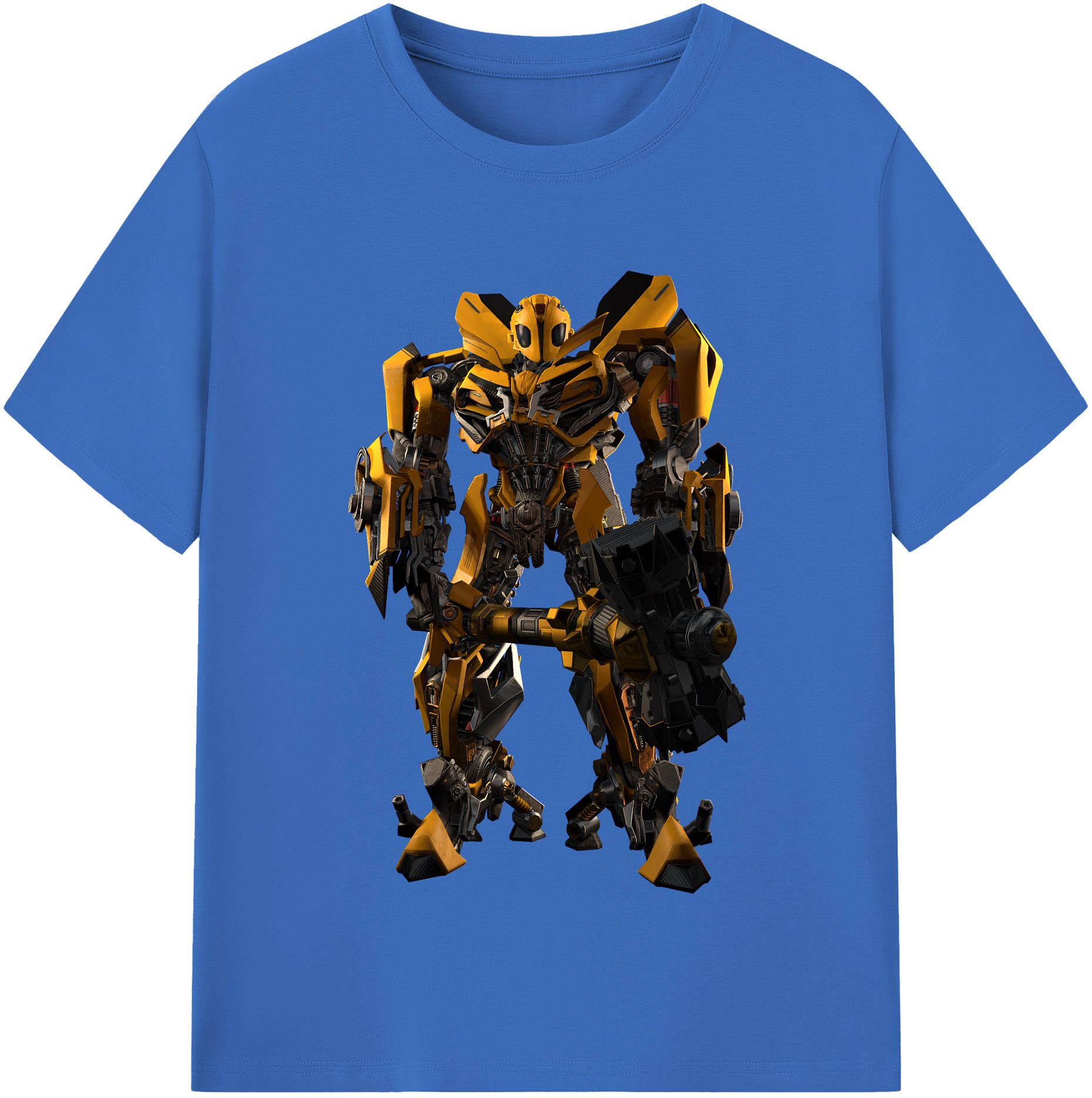 （画像用） Transformers トランスフォーマー 綿100％半袖Tシャツ（フロントプリント）