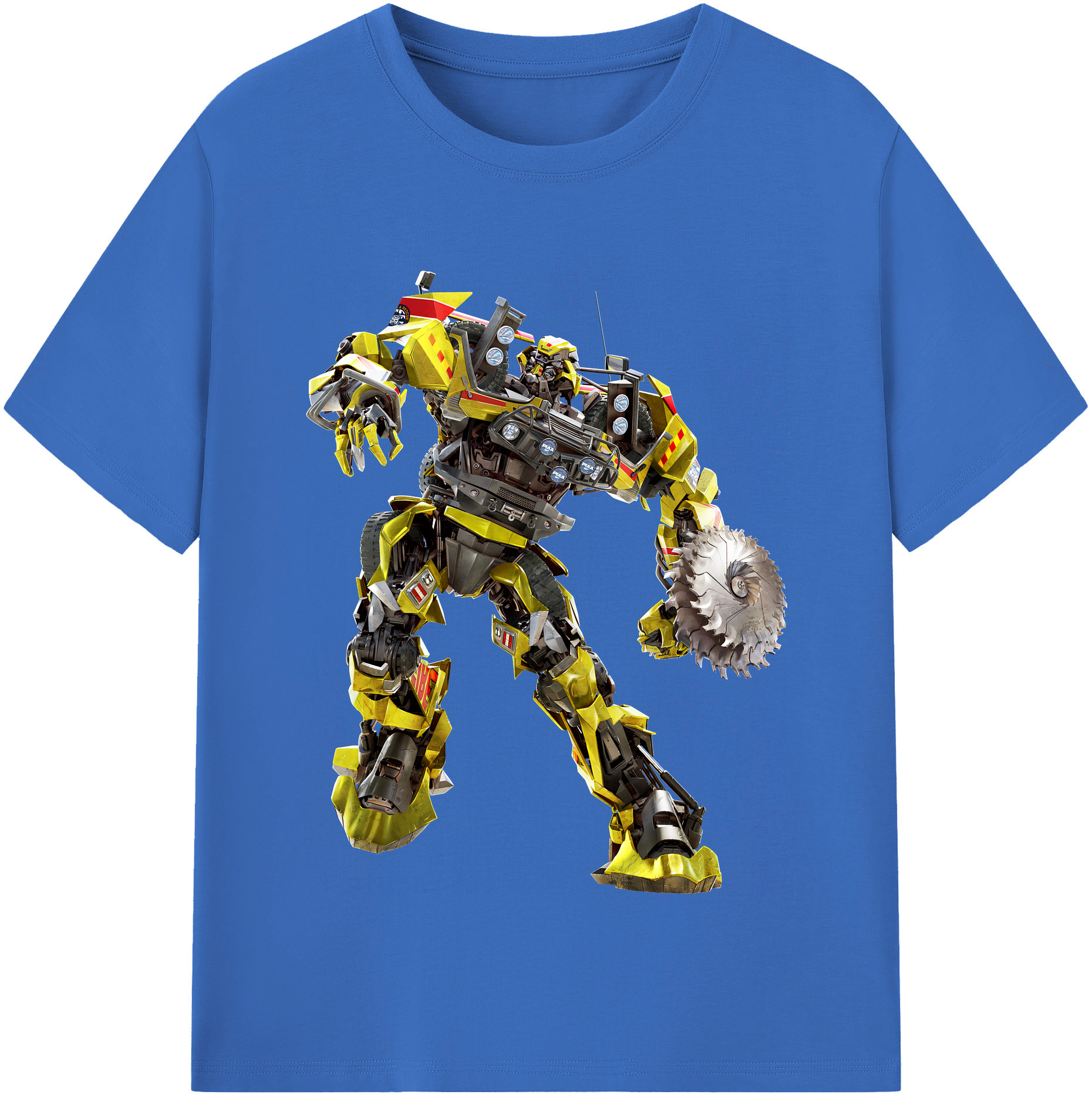 （画像用） Transformers トランスフォーマー 綿100％半袖Tシャツ（フロントプリント）