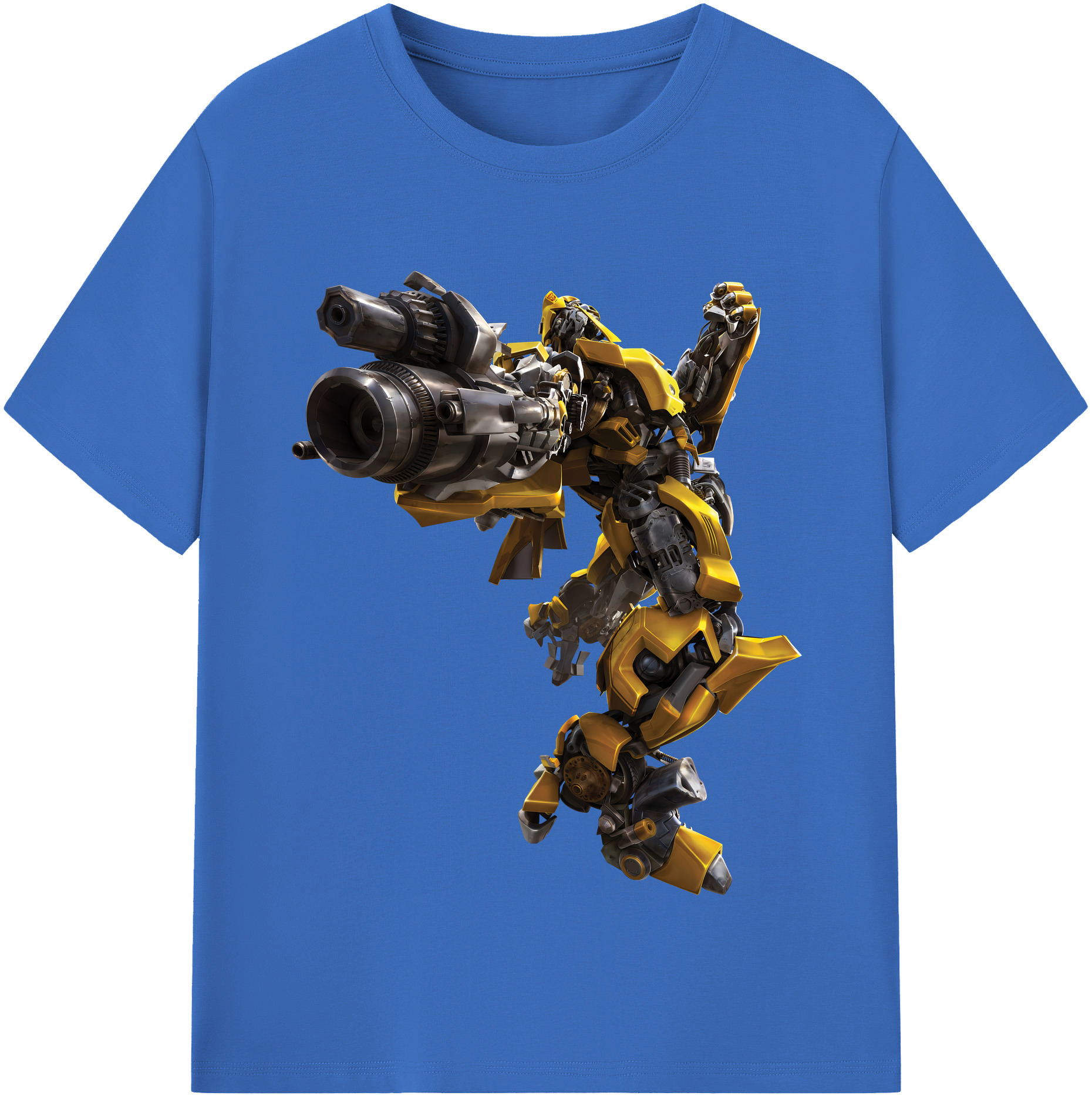（画像用） Transformers トランスフォーマー 綿100％半袖Tシャツ（フロントプリント）