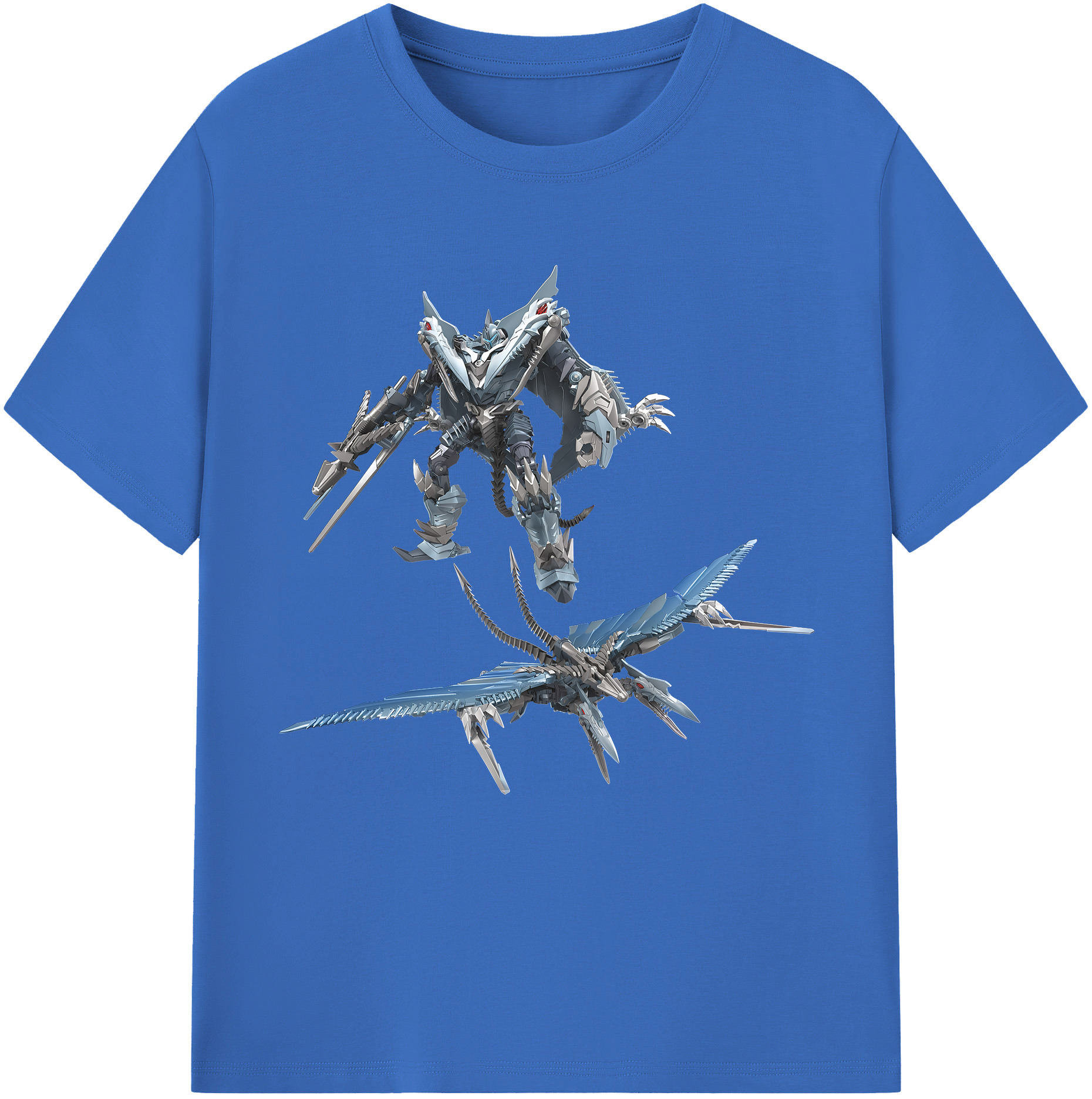 （画像用） Transformers トランスフォーマー 綿100％半袖Tシャツ（フロントプリント）