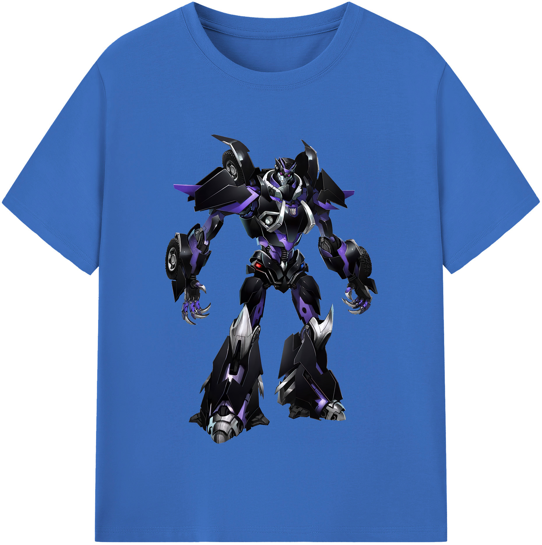 （画像用） Transformers トランスフォーマー 綿100％半袖Tシャツ（フロントプリント）
