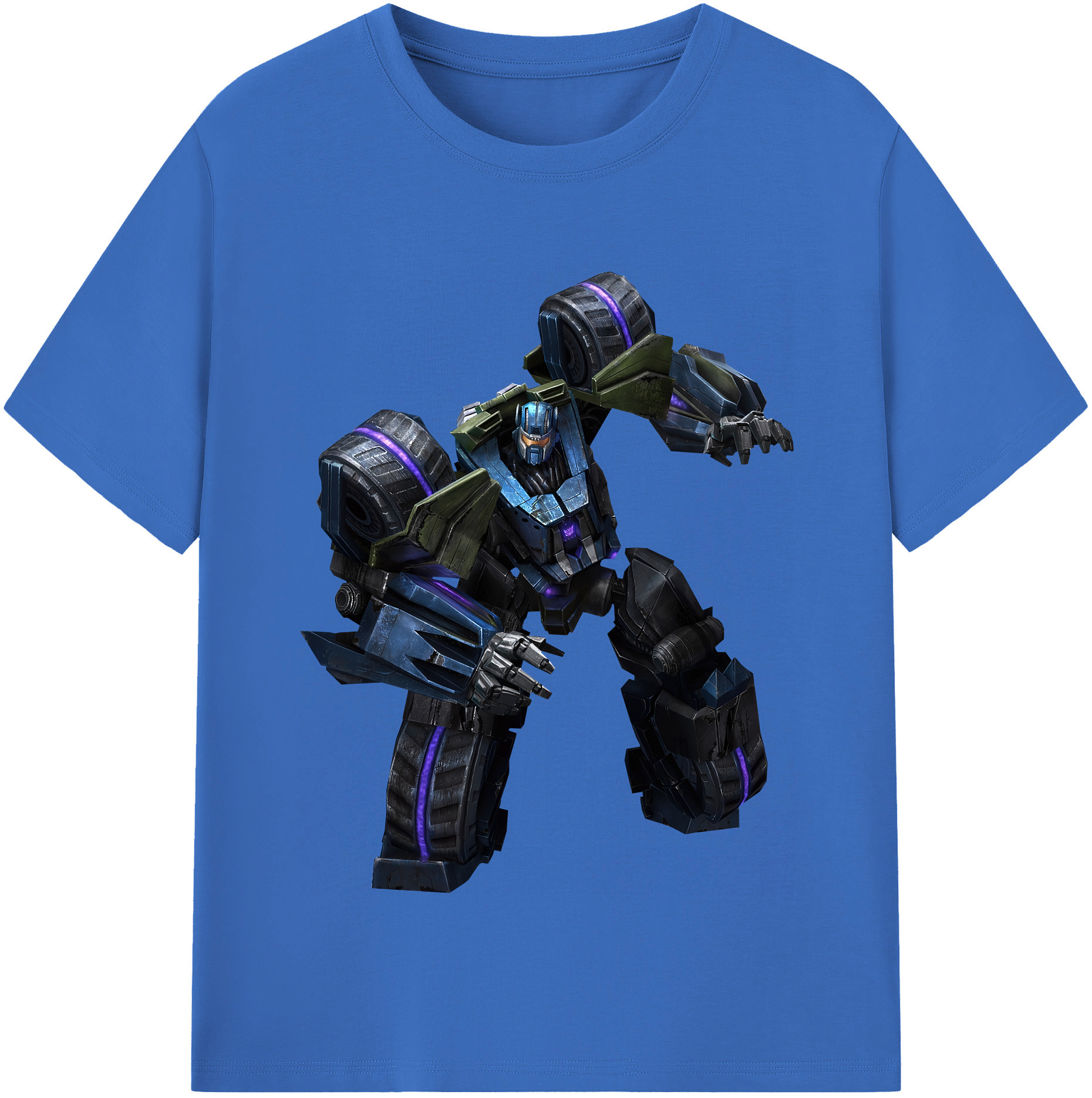 （画像用） Transformers トランスフォーマー 綿100％半袖Tシャツ（フロントプリント）