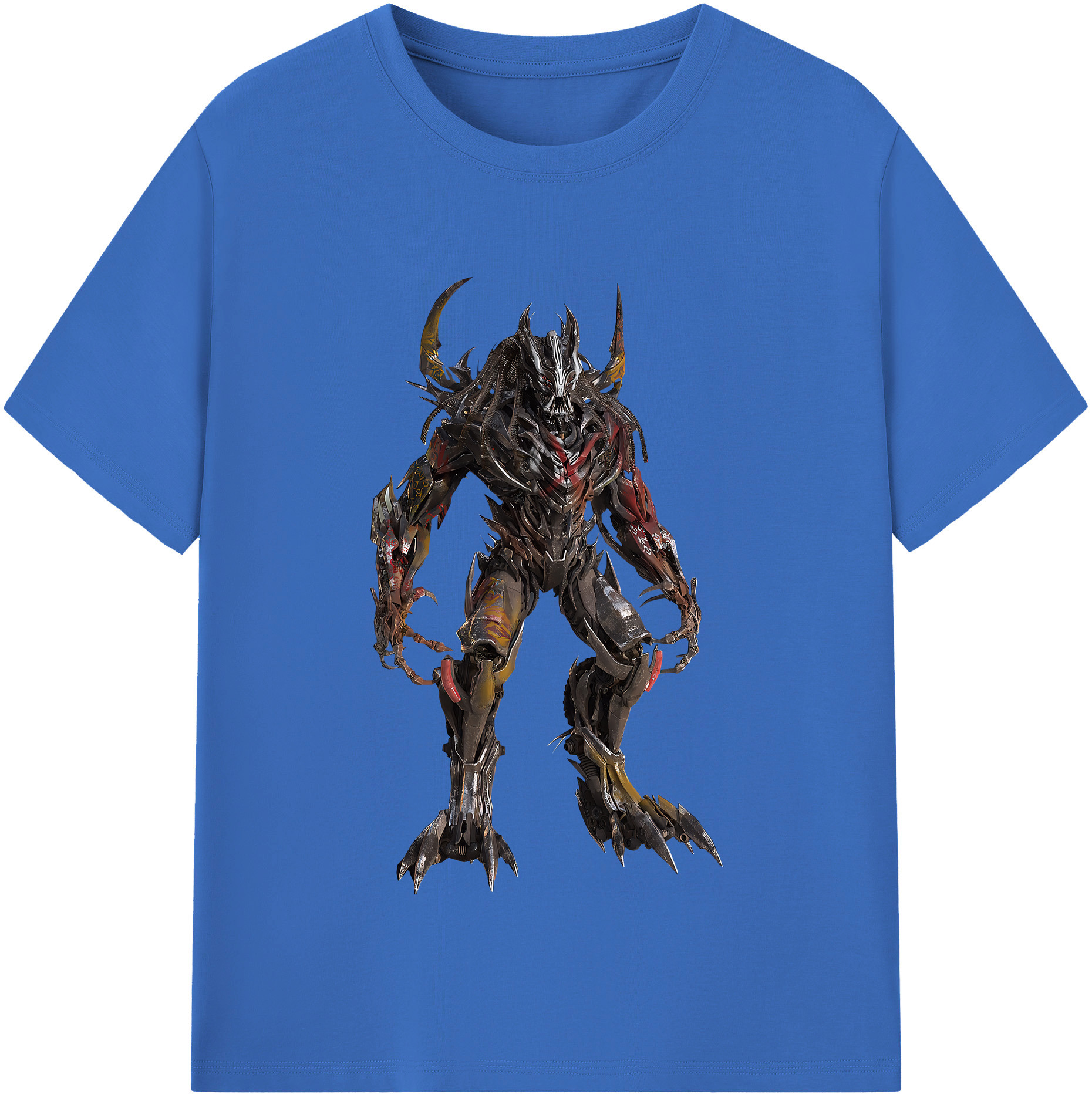 （画像用） Transformers トランスフォーマー 綿100％半袖Tシャツ（フロントプリント）