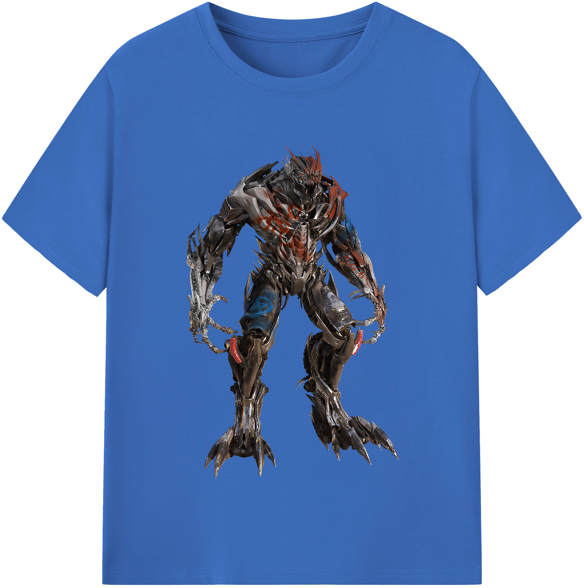 （画像用） Transformers トランスフォーマー 綿100％半袖Tシャツ（フロントプリント）