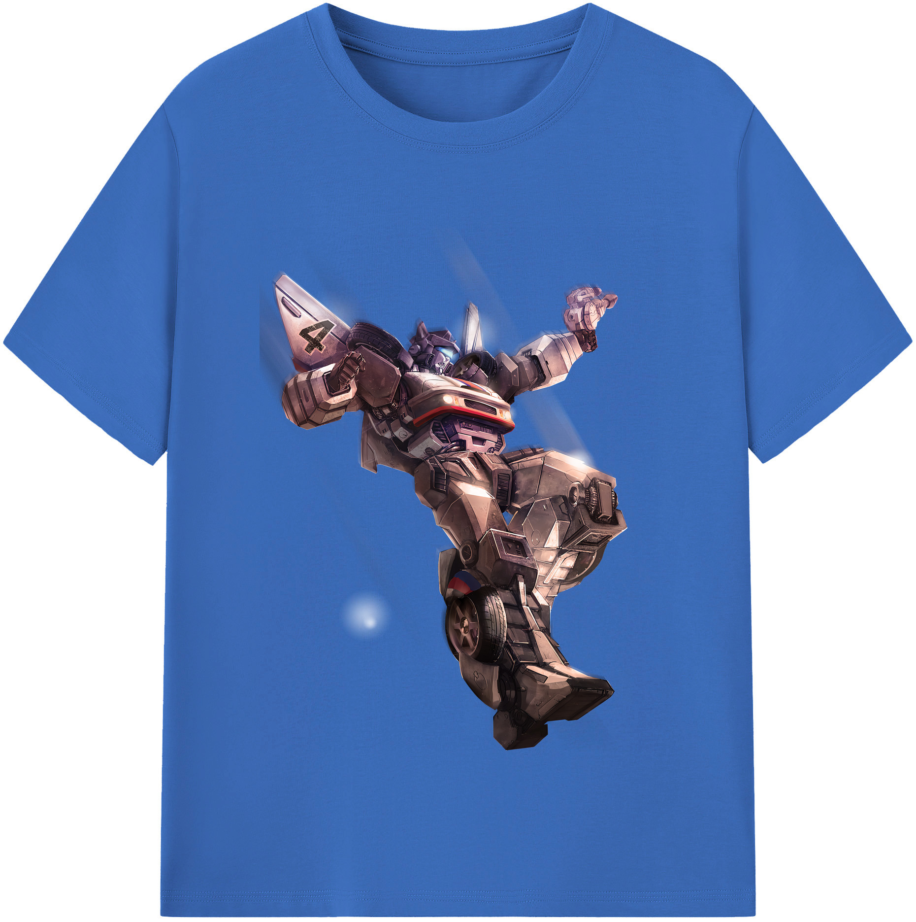 （画像用） Transformers トランスフォーマー 綿100％半袖Tシャツ（フロントプリント）