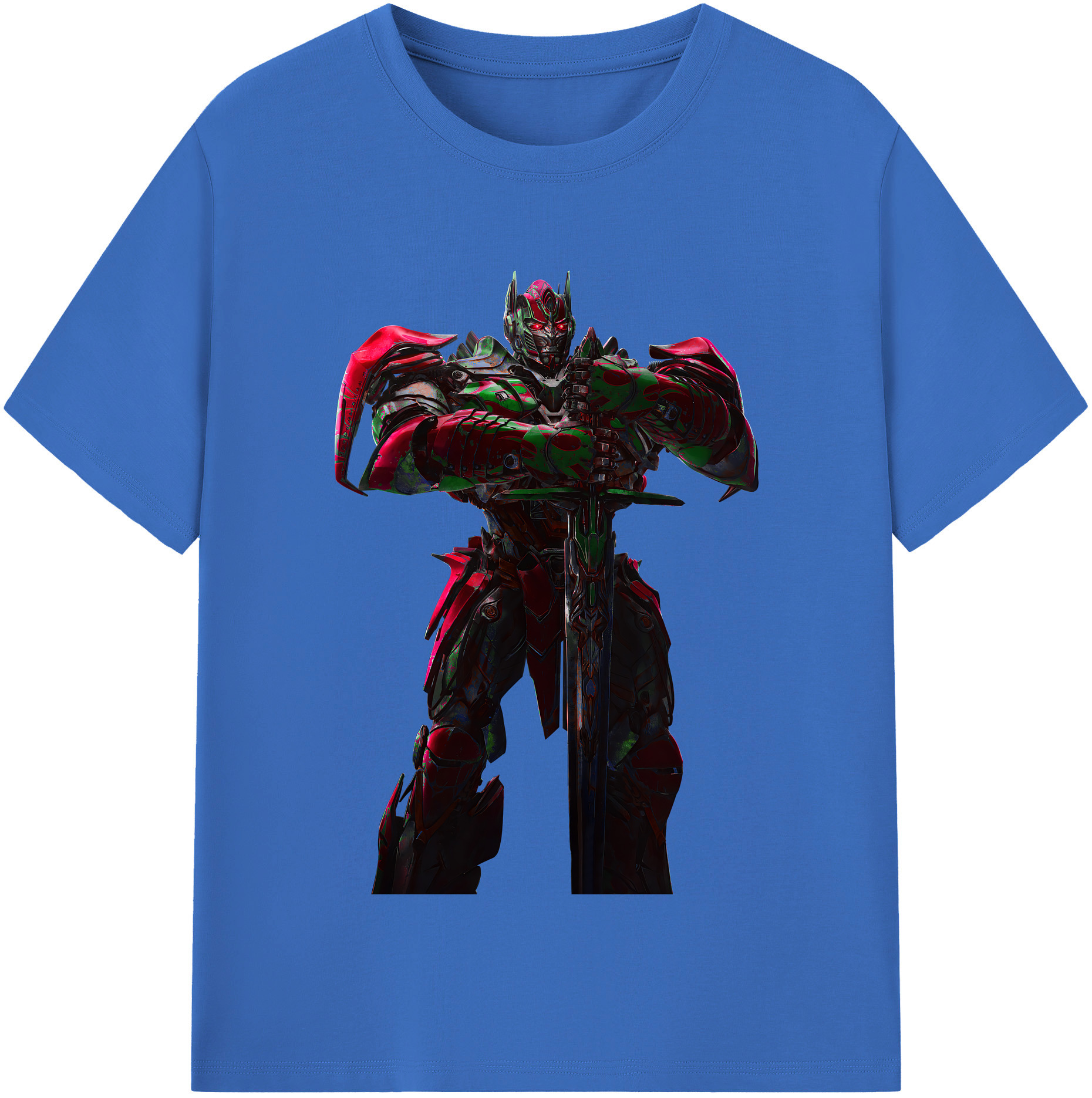 （画像用） Transformers トランスフォーマー 綿100％半袖Tシャツ（フロントプリント）