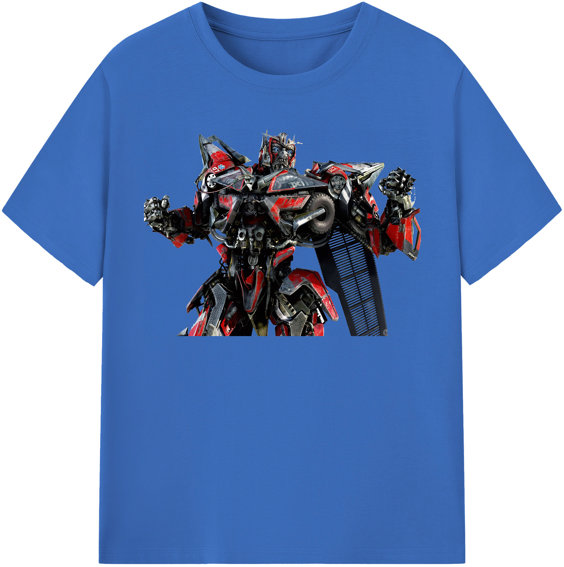 （画像用） Transformers トランスフォーマー 綿100％半袖Tシャツ（フロントプリント）