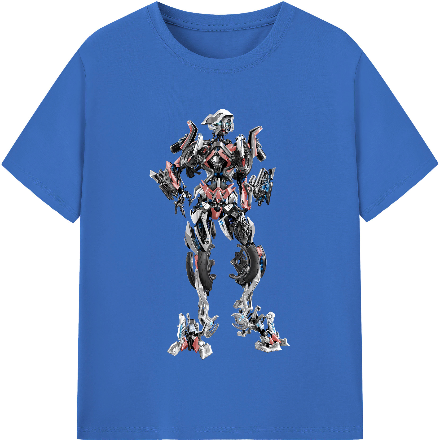（画像用） Transformers トランスフォーマー 綿100％半袖Tシャツ（フロントプリント）