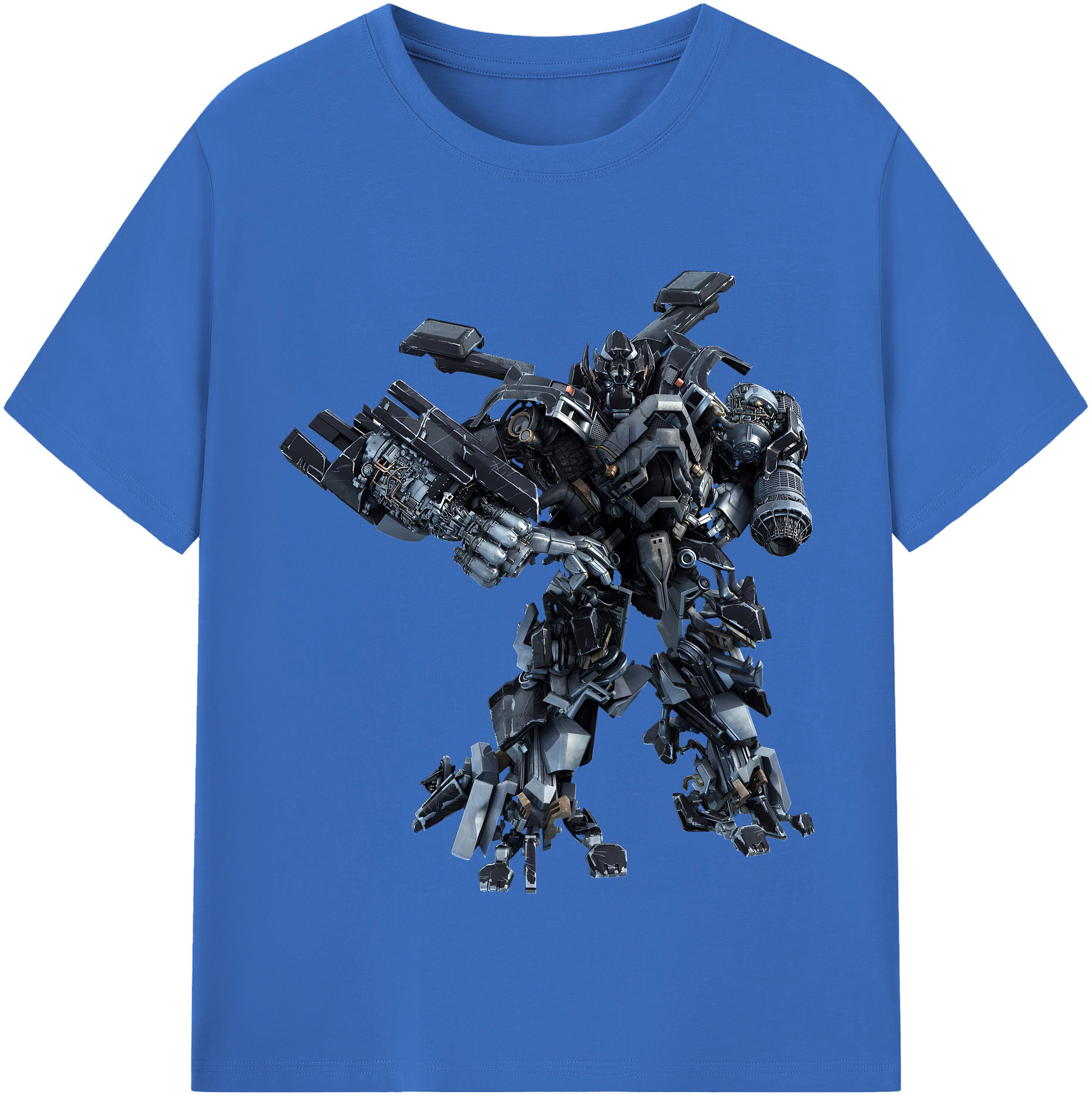 （画像用） Transformers トランスフォーマー 綿100％半袖Tシャツ（フロントプリント）