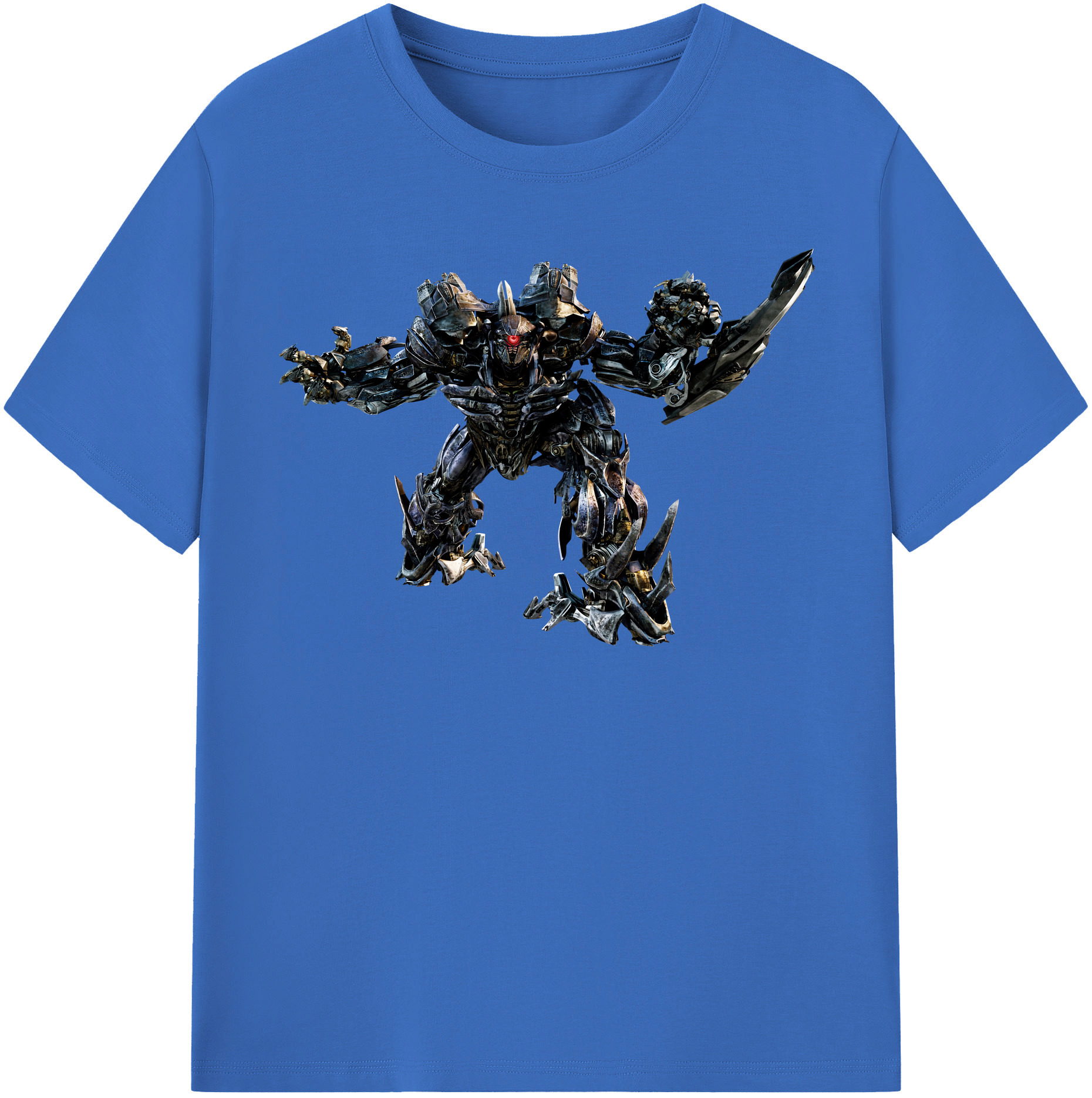 （画像用） Transformers トランスフォーマー 綿100％半袖Tシャツ（フロントプリント）