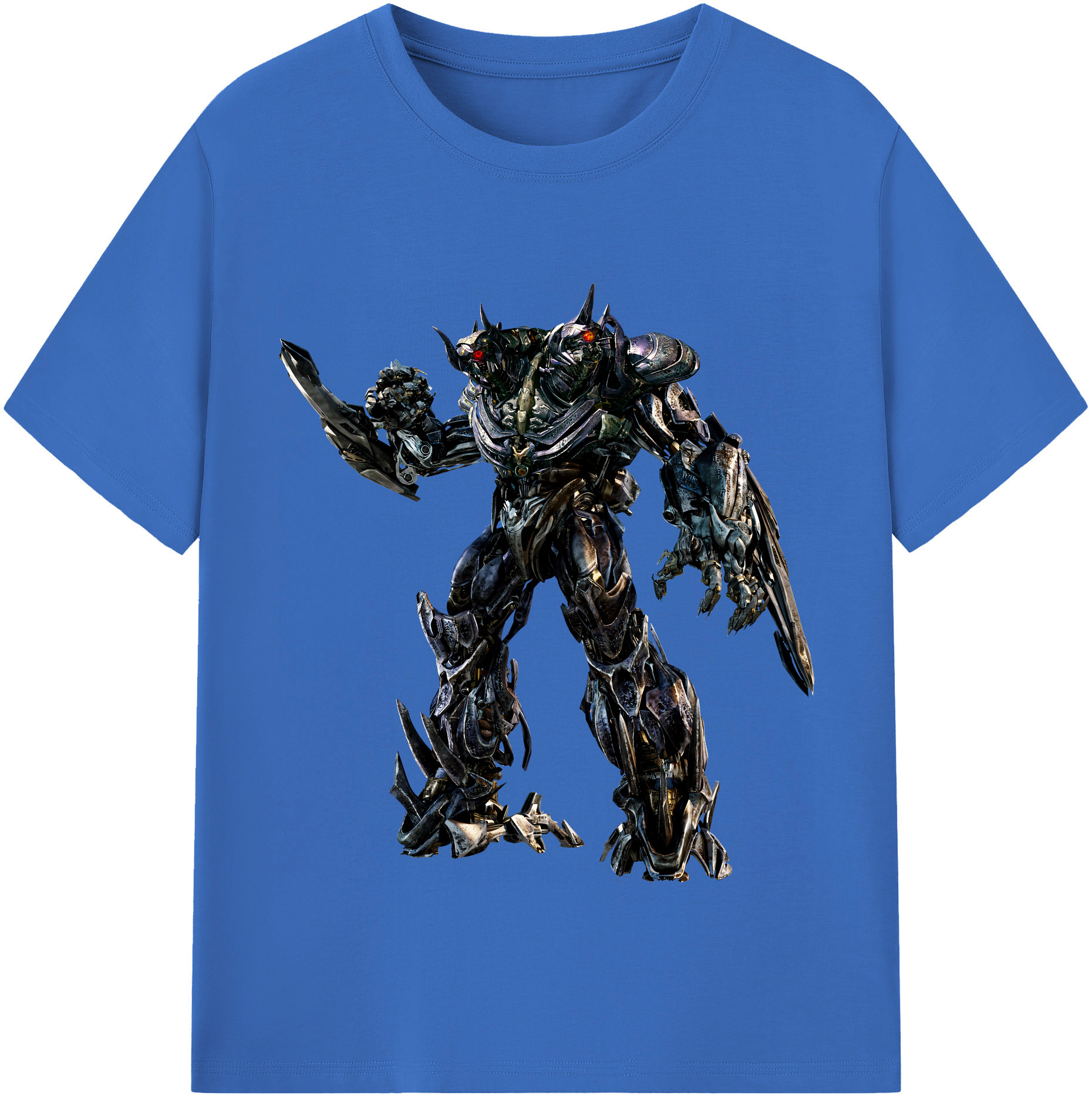 （画像用） Transformers トランスフォーマー 綿100％半袖Tシャツ（フロントプリント）