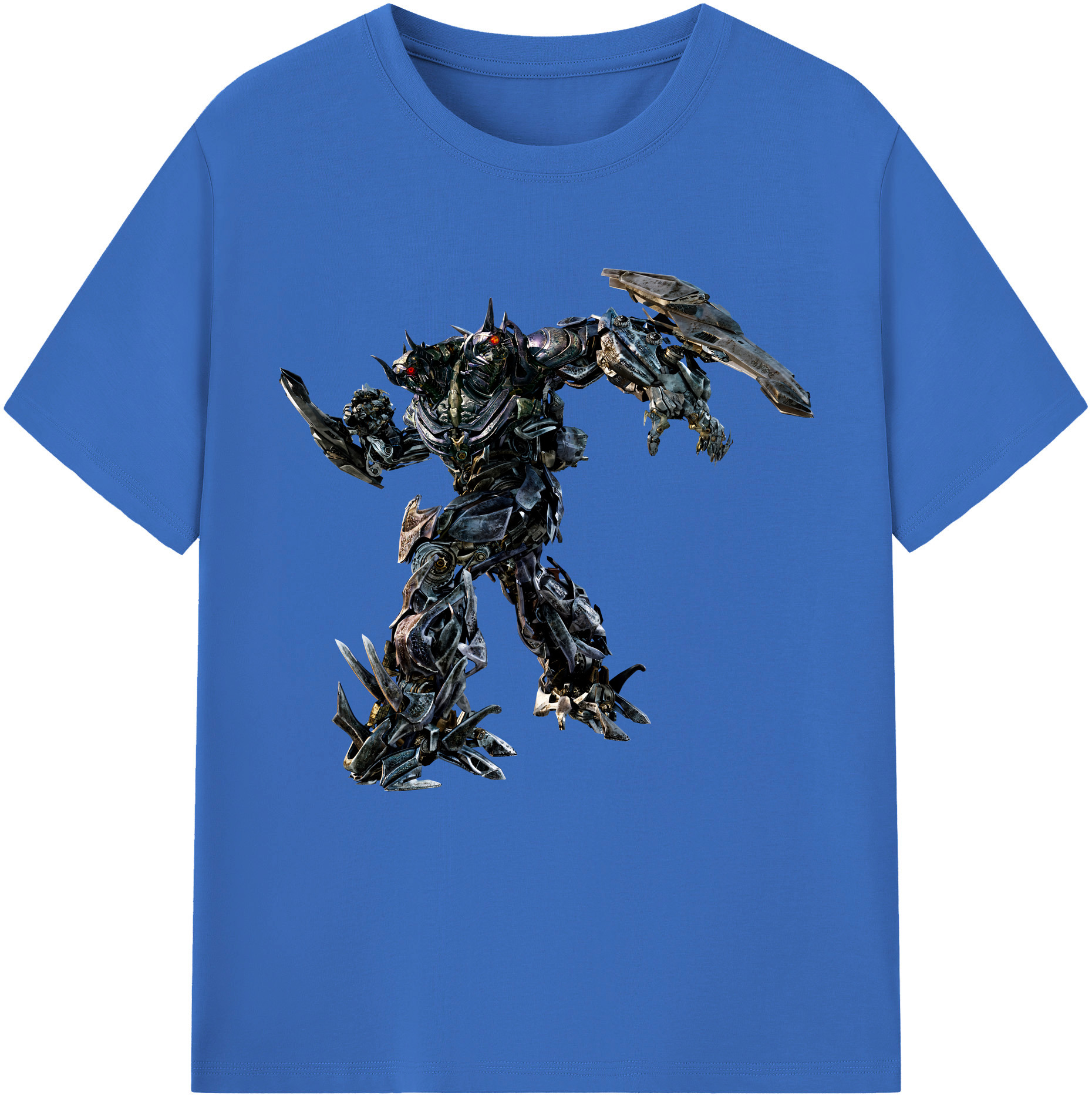 （画像用） Transformers トランスフォーマー 綿100％半袖Tシャツ（フロントプリント）