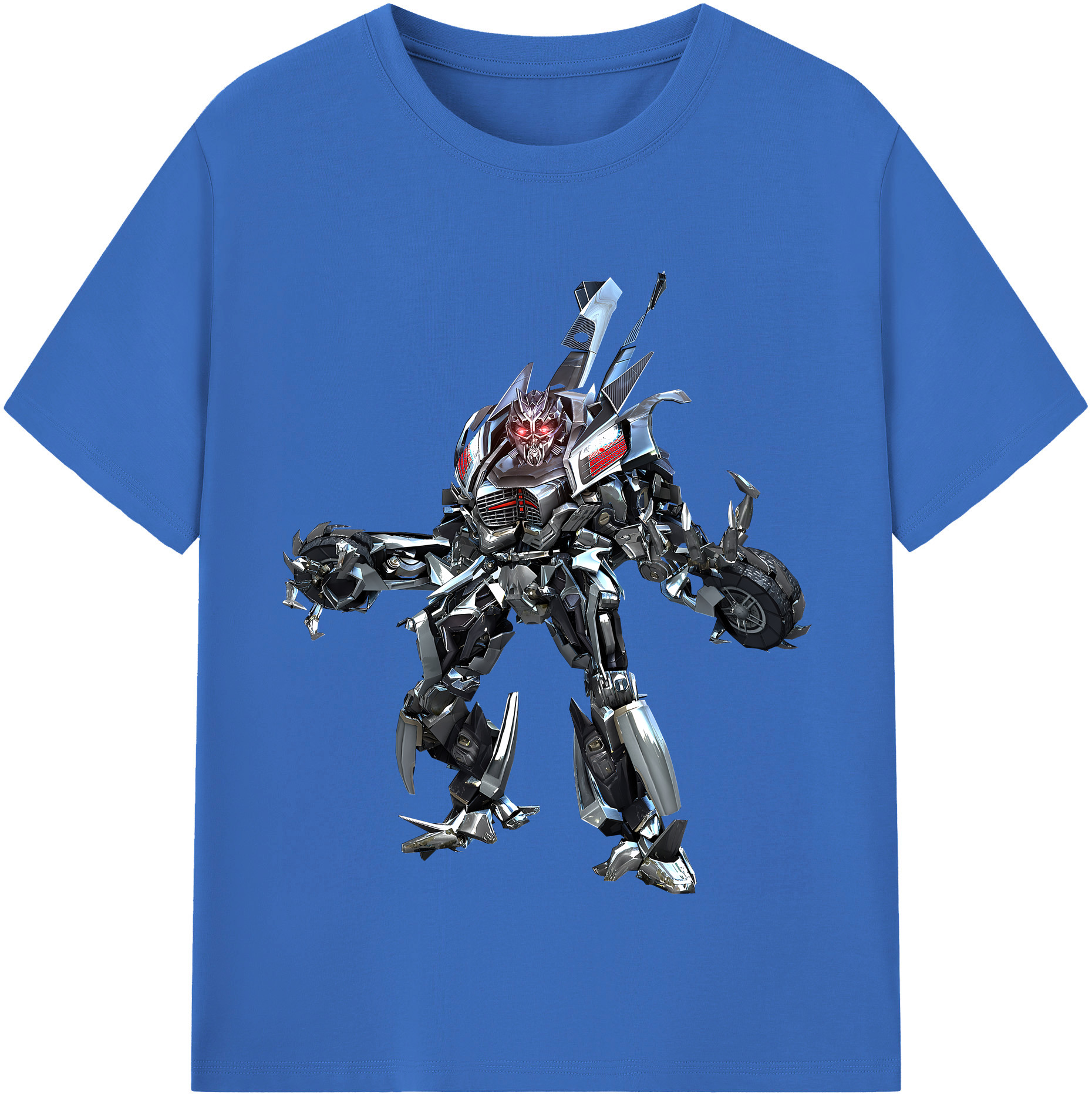 （画像用） Transformers トランスフォーマー 綿100％半袖Tシャツ（フロントプリント）
