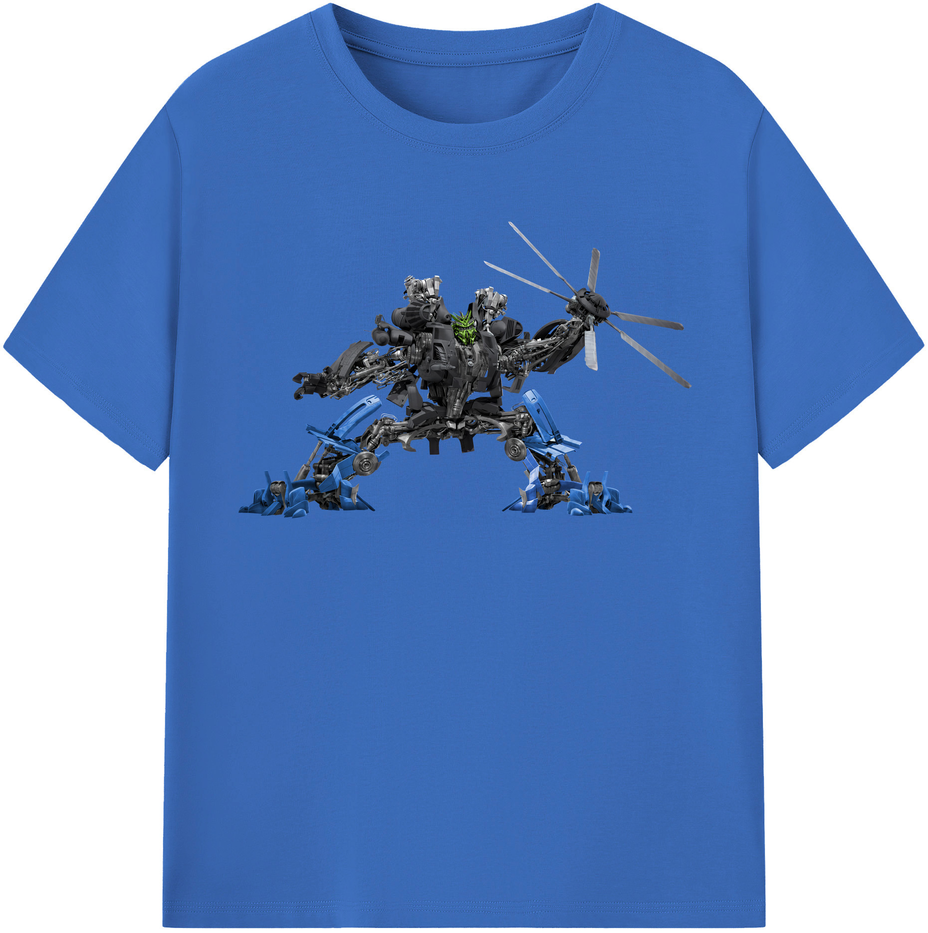 （画像用） Transformers トランスフォーマー 綿100％半袖Tシャツ（フロントプリント）