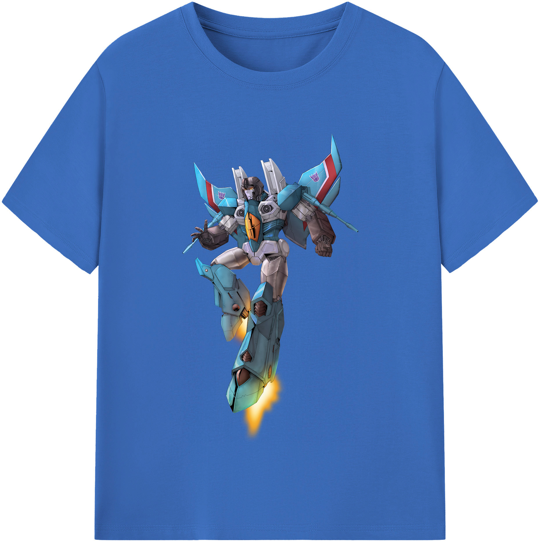 （画像用） Transformers トランスフォーマー 綿100％半袖Tシャツ（フロントプリント）
