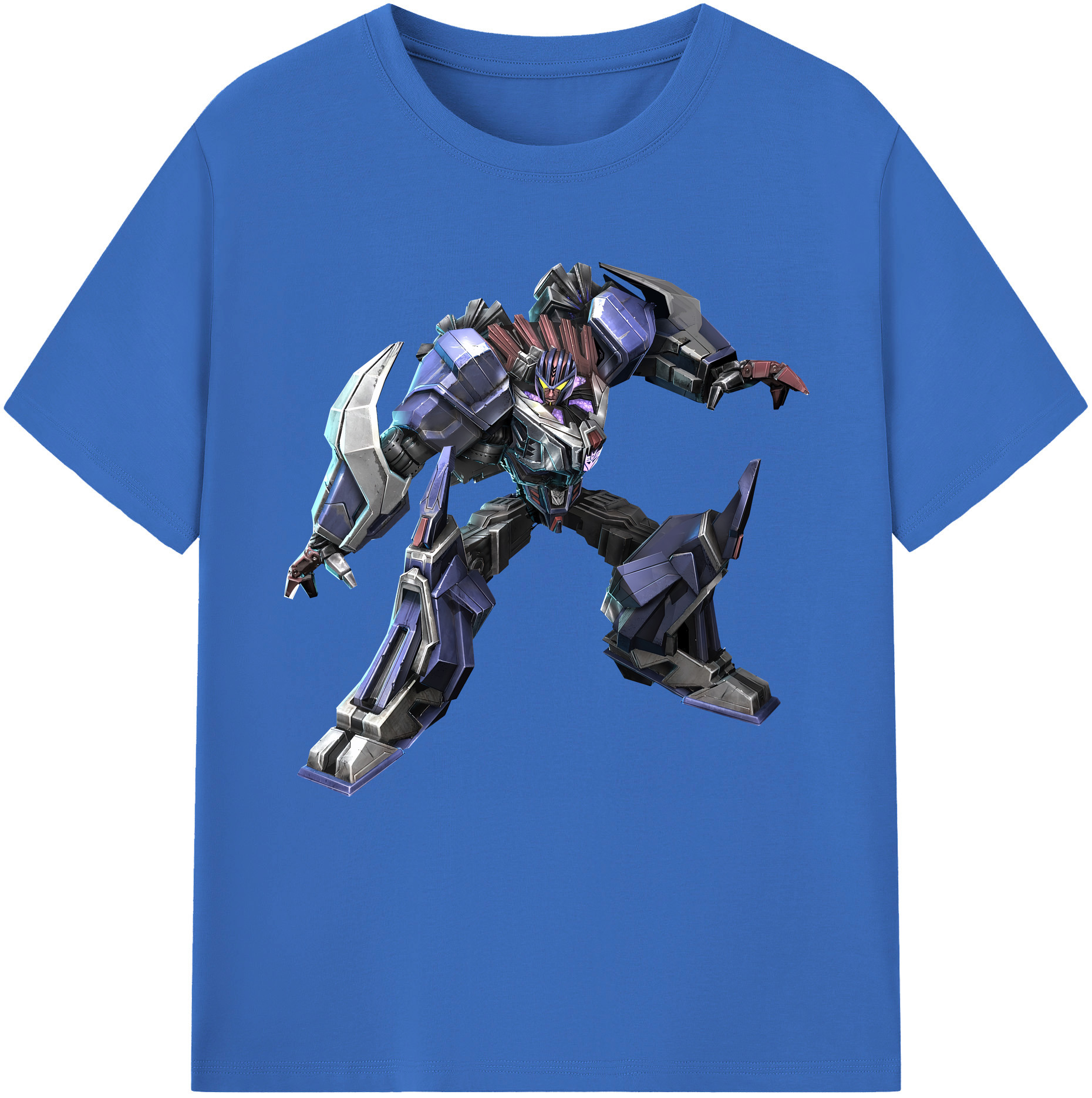 （画像用） Transformers トランスフォーマー 綿100％半袖Tシャツ（フロントプリント）