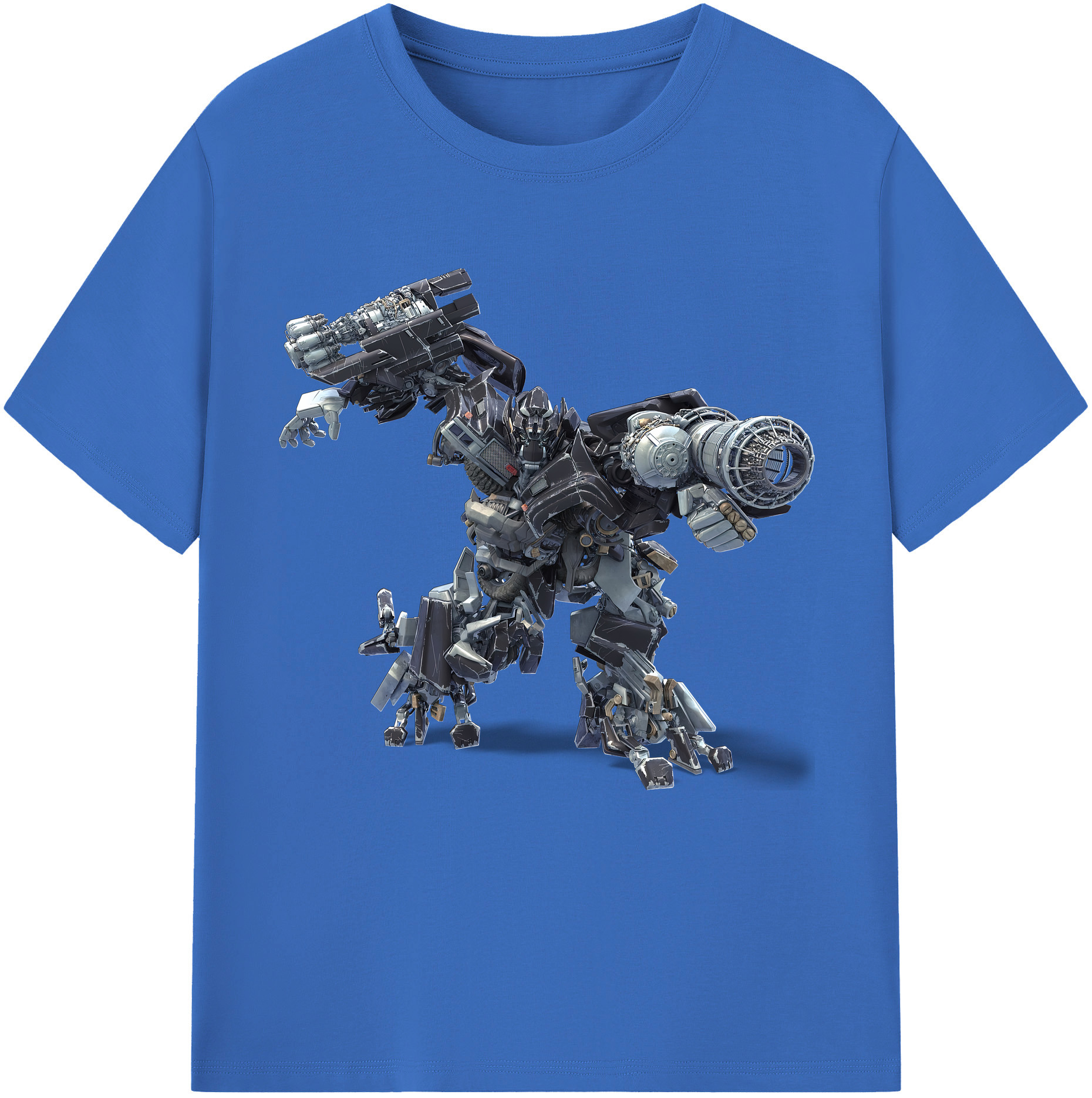 （画像用） Transformers トランスフォーマー 綿100％半袖Tシャツ（フロントプリント）