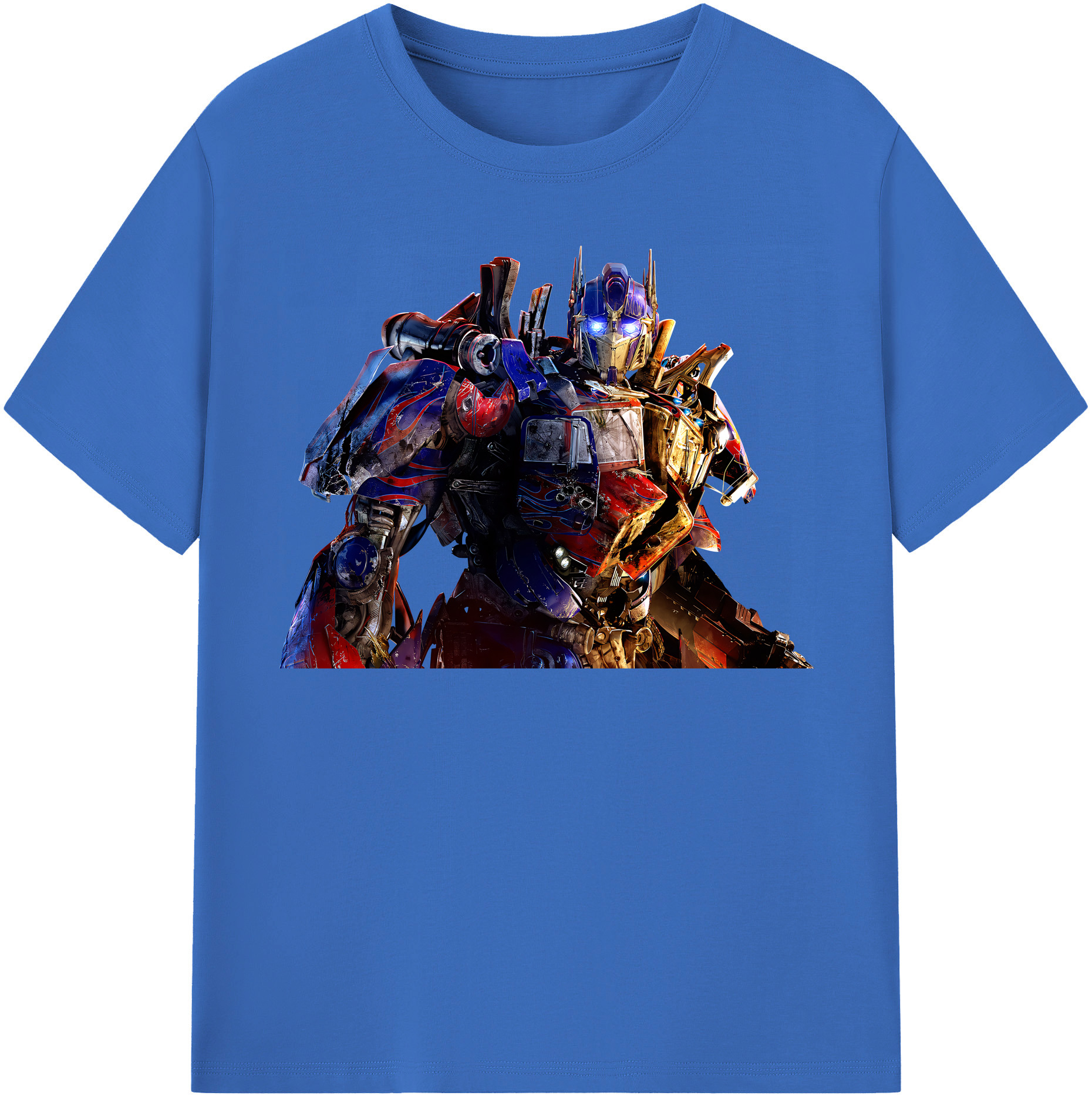 （画像用） Transformers トランスフォーマー 綿100％半袖Tシャツ（フロントプリント）