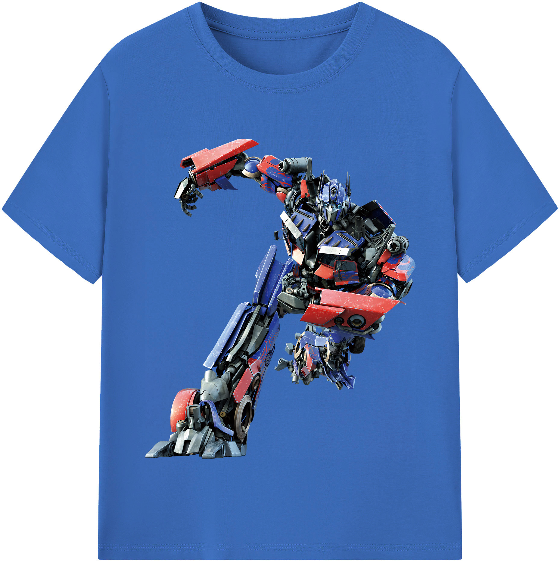 （画像用） Transformers トランスフォーマー 綿100％半袖Tシャツ（フロントプリント）