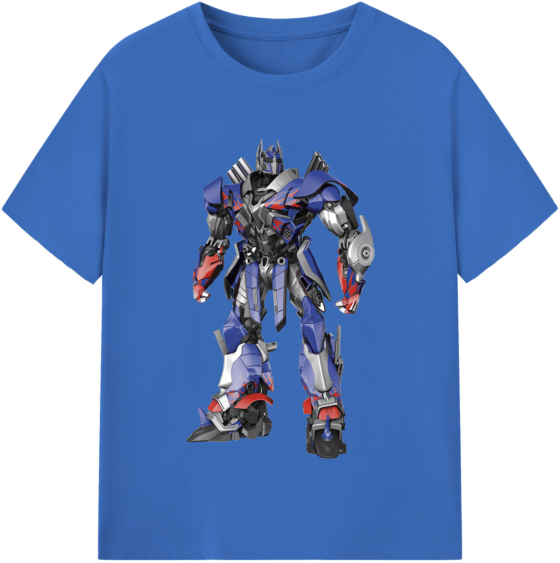 （画像用） Transformers トランスフォーマー 綿100％半袖Tシャツ（フロントプリント）